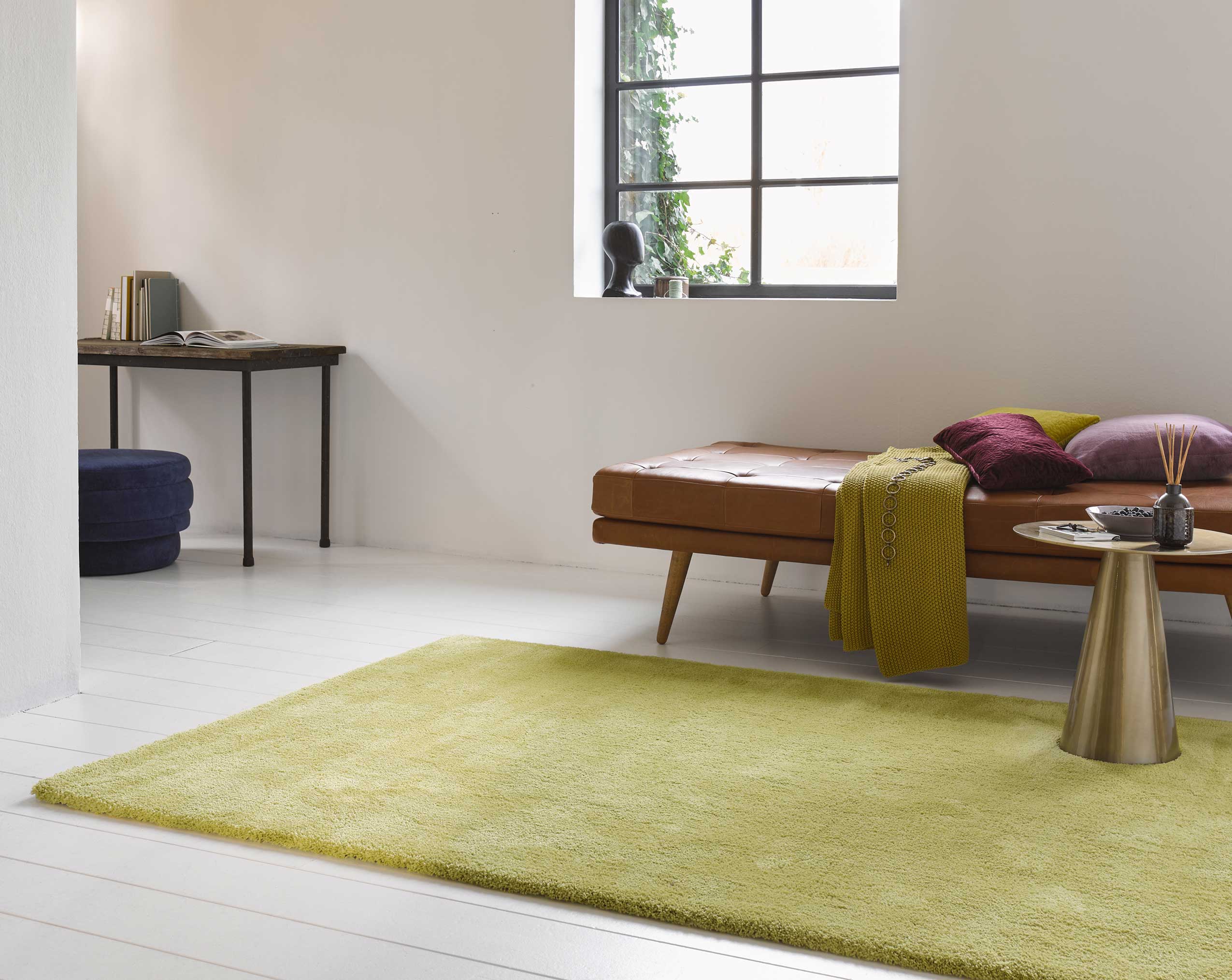 Esprit Teppich Senfgelb Hochflor 