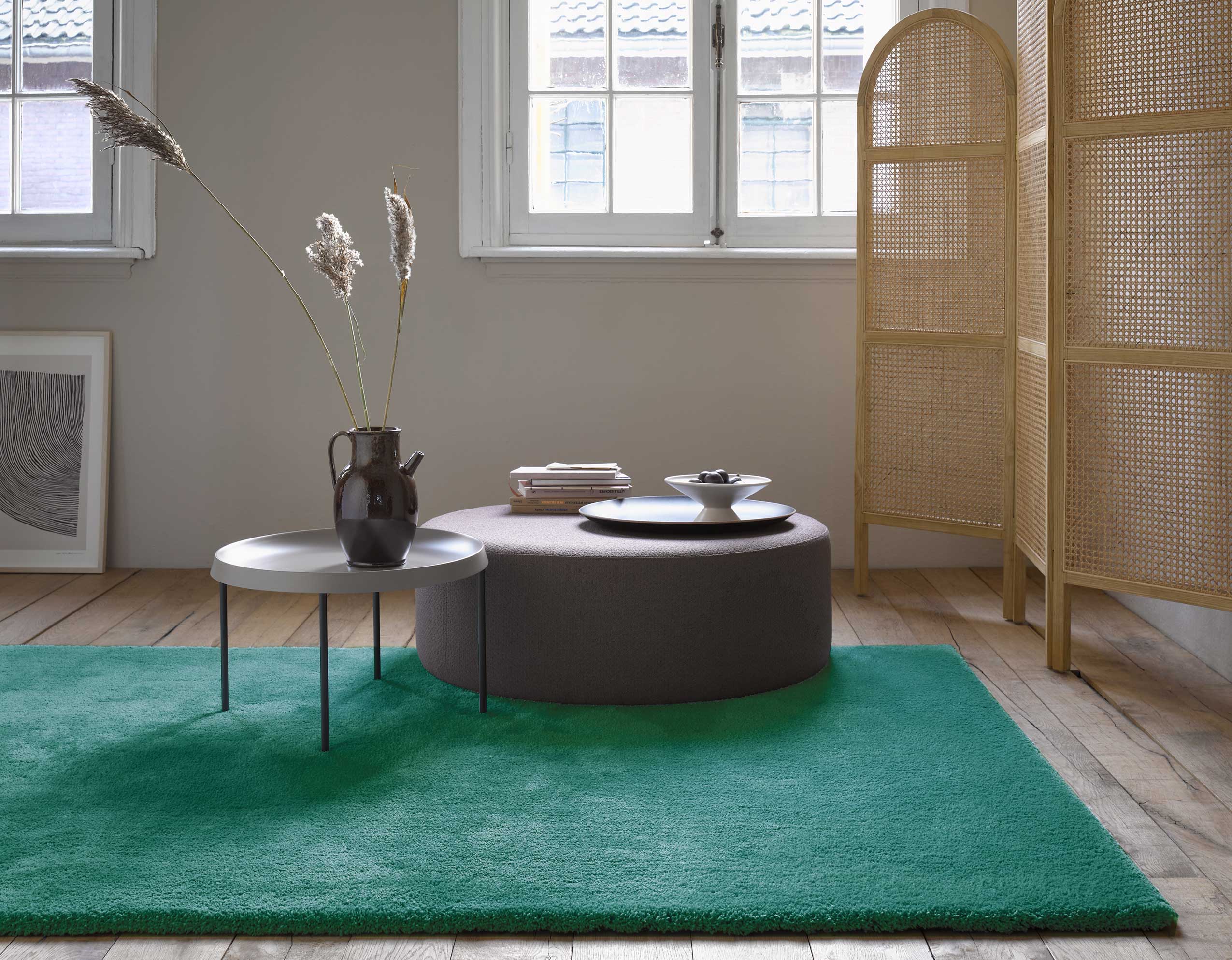 Esprit Teppich Smaragdgrün Hochflor 