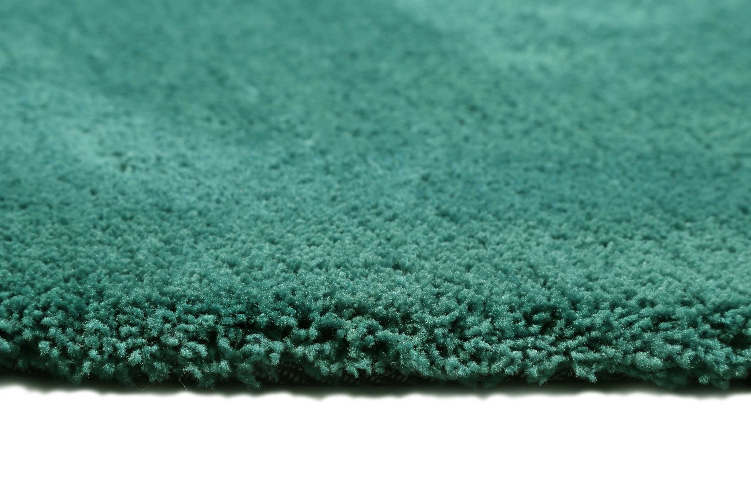 Esprit Teppich Rund Smaragdgrün Hochflor 
