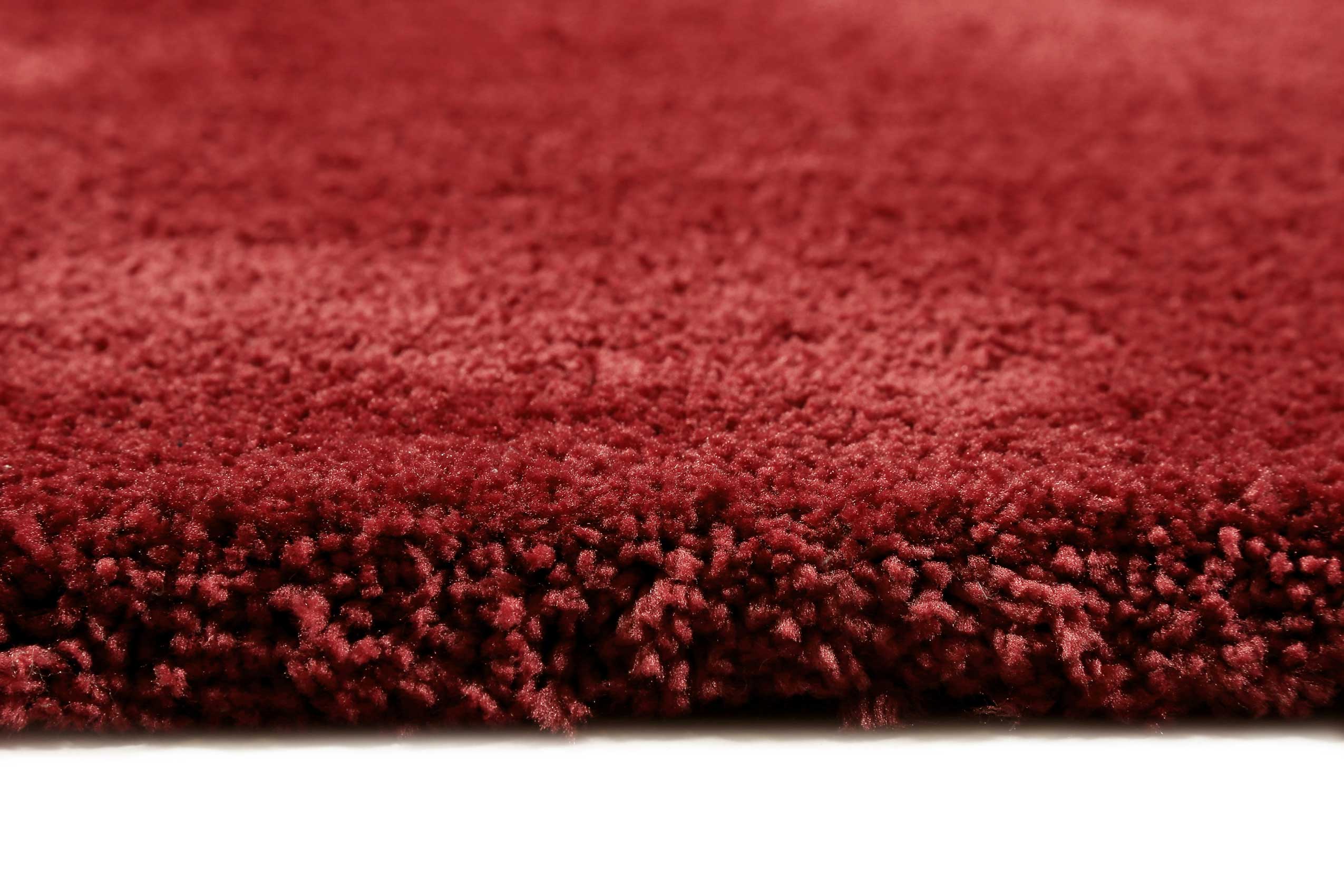 Esprit Teppich Rot Hochflor » Relaxx « – Outlet-Teppiche