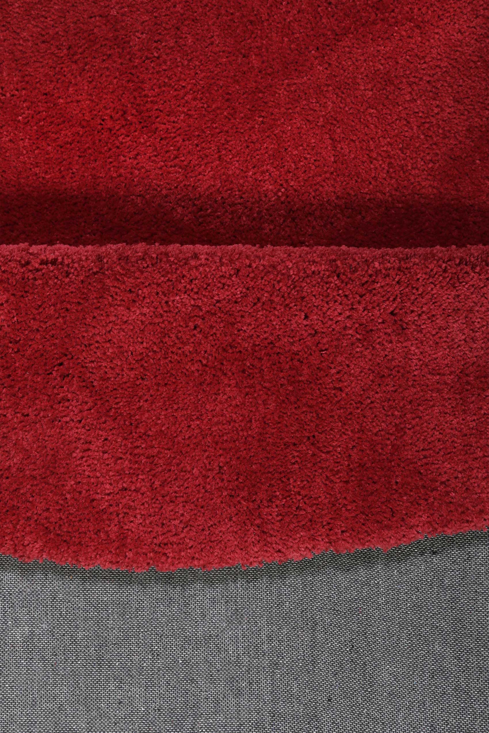 Esprit Teppich Rot Hochflor » Relaxx « – Outlet-Teppiche