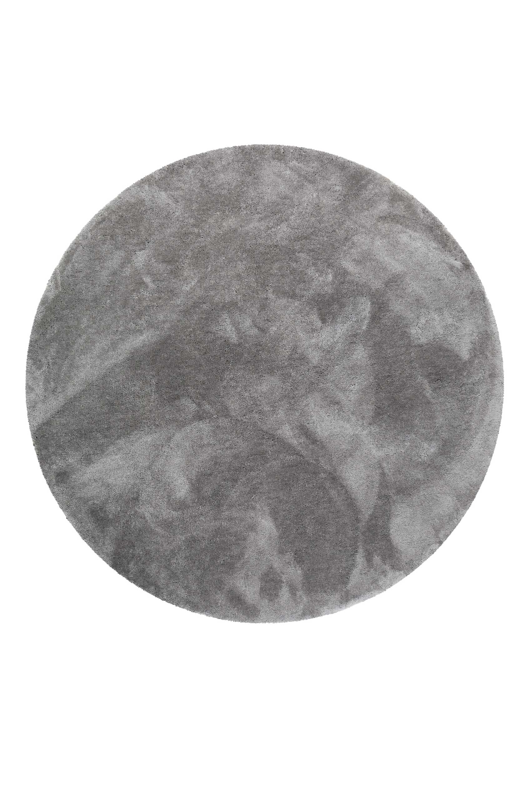 Esprit Teppich Rund Taupe Grau Hochflor 