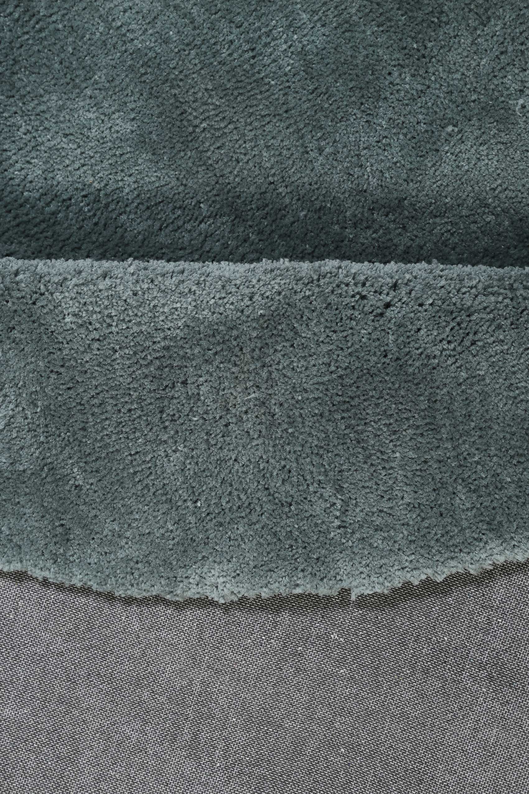 Esprit Teppich Rund Grau Grün Hochflor 