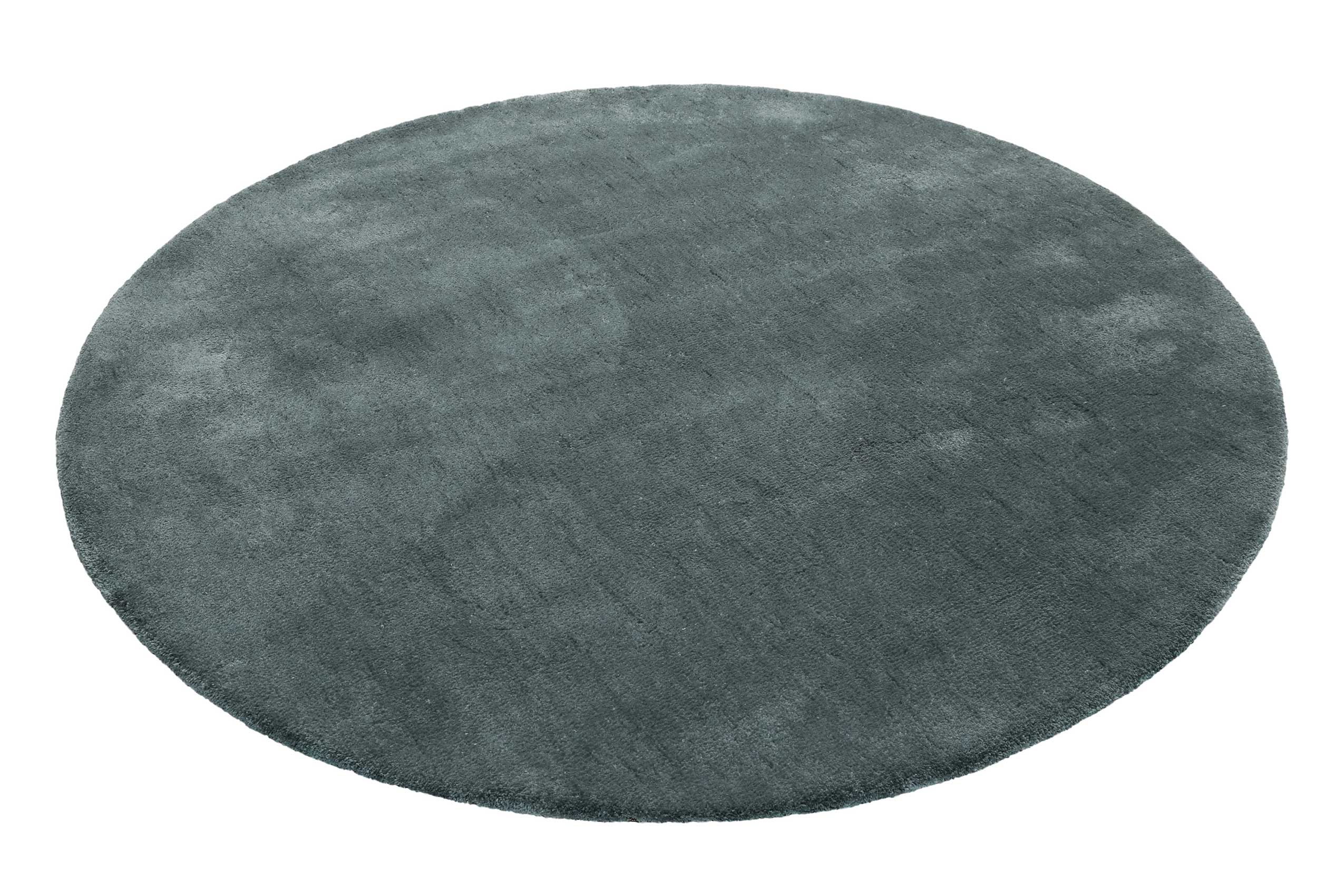 Esprit Teppich Rund Grau Grün Hochflor 