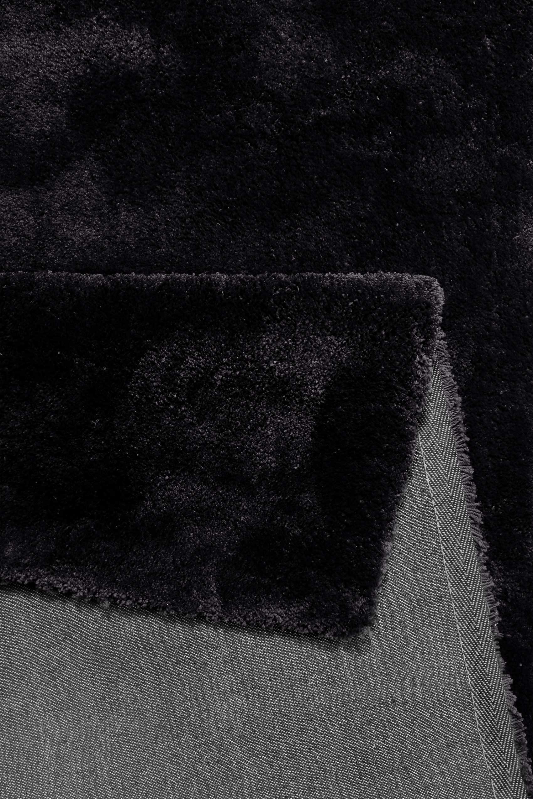 Esprit Teppich Schwarz Hochflor 