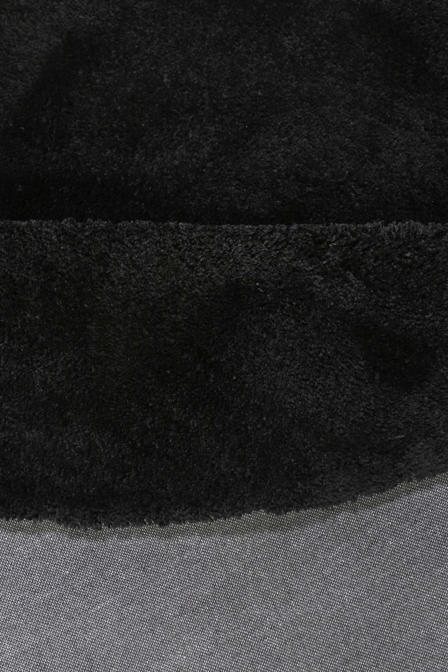 Esprit Teppich Rund Schwarz Hochflor 
