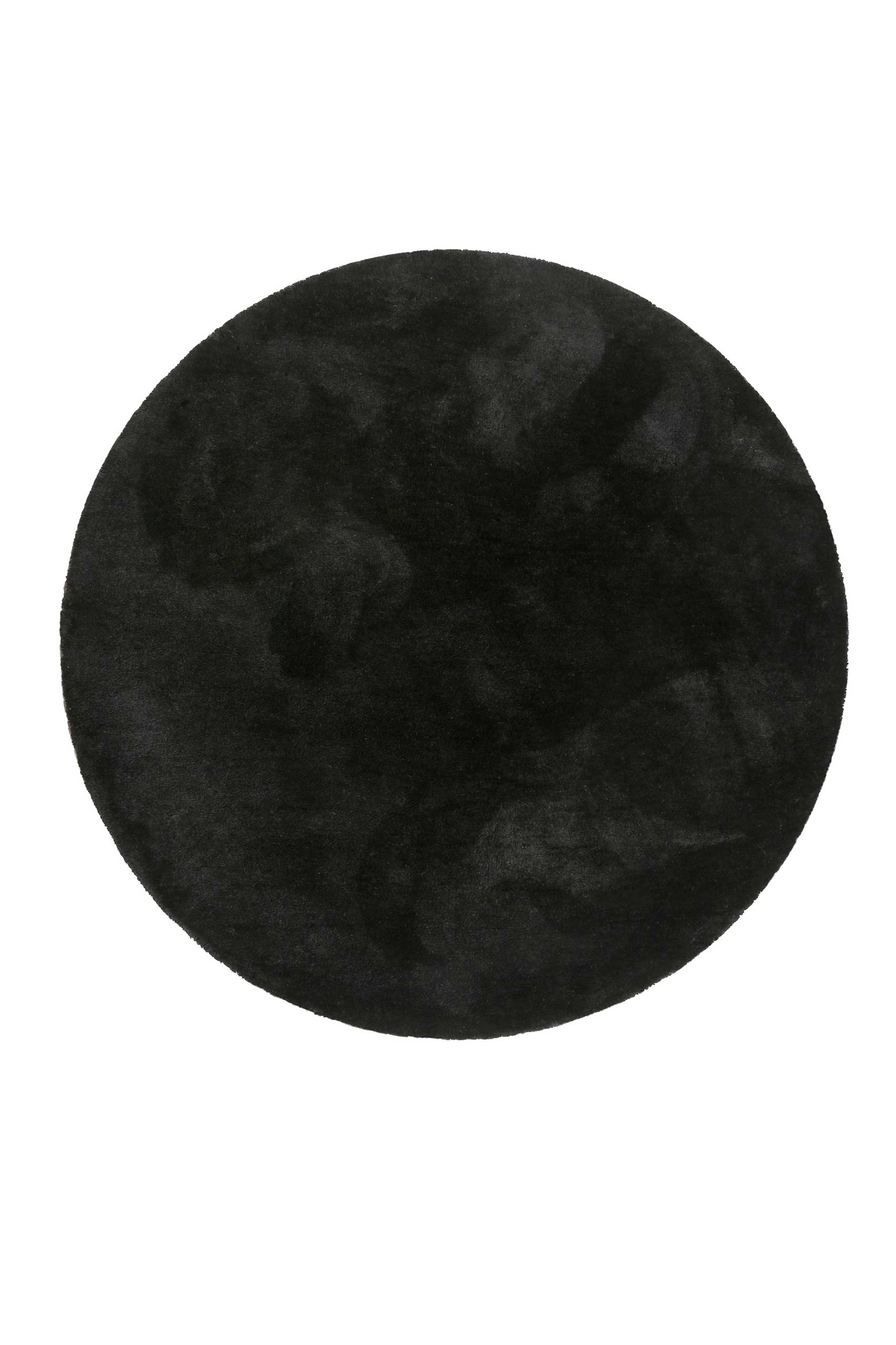 Esprit Teppich Rund Schwarz Hochflor 