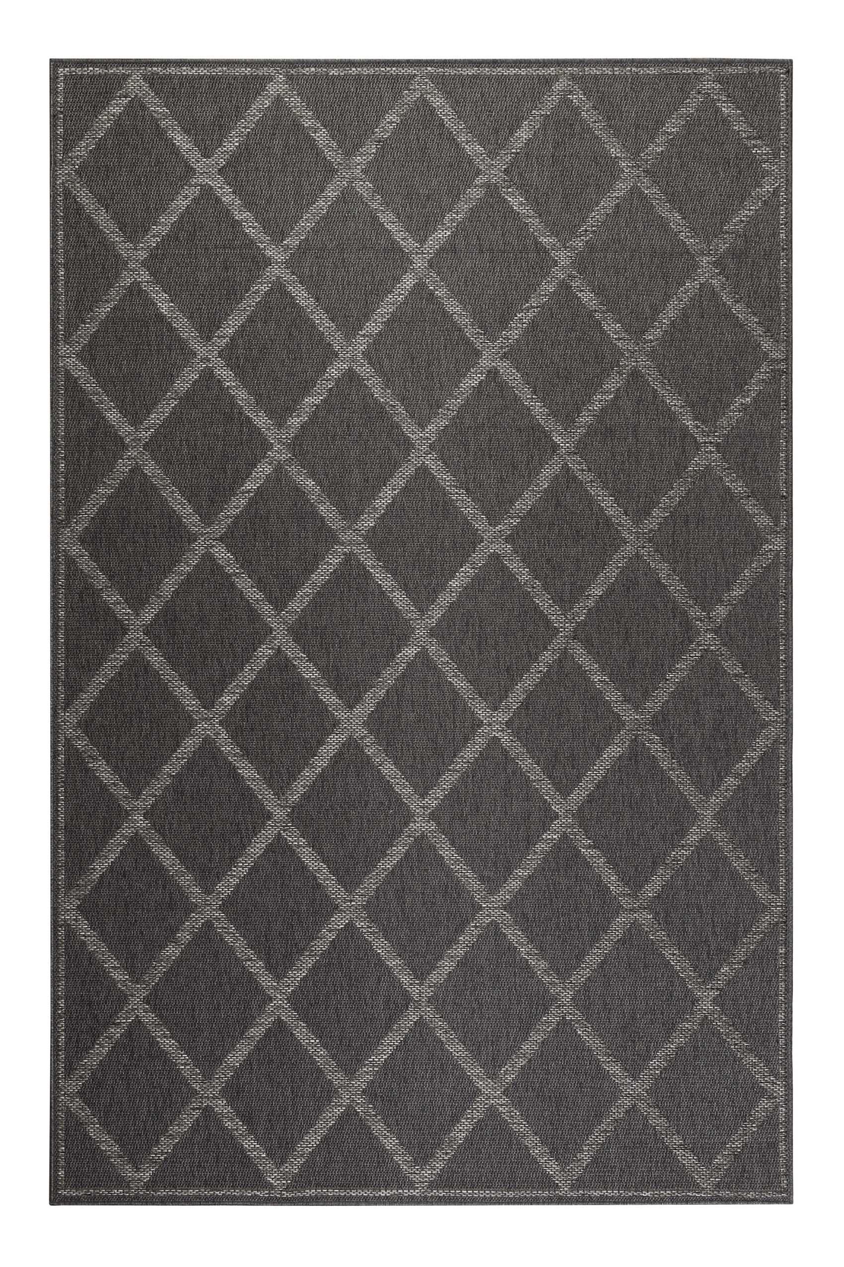 Esprit Teppich In & Outdoor Blau Grau 