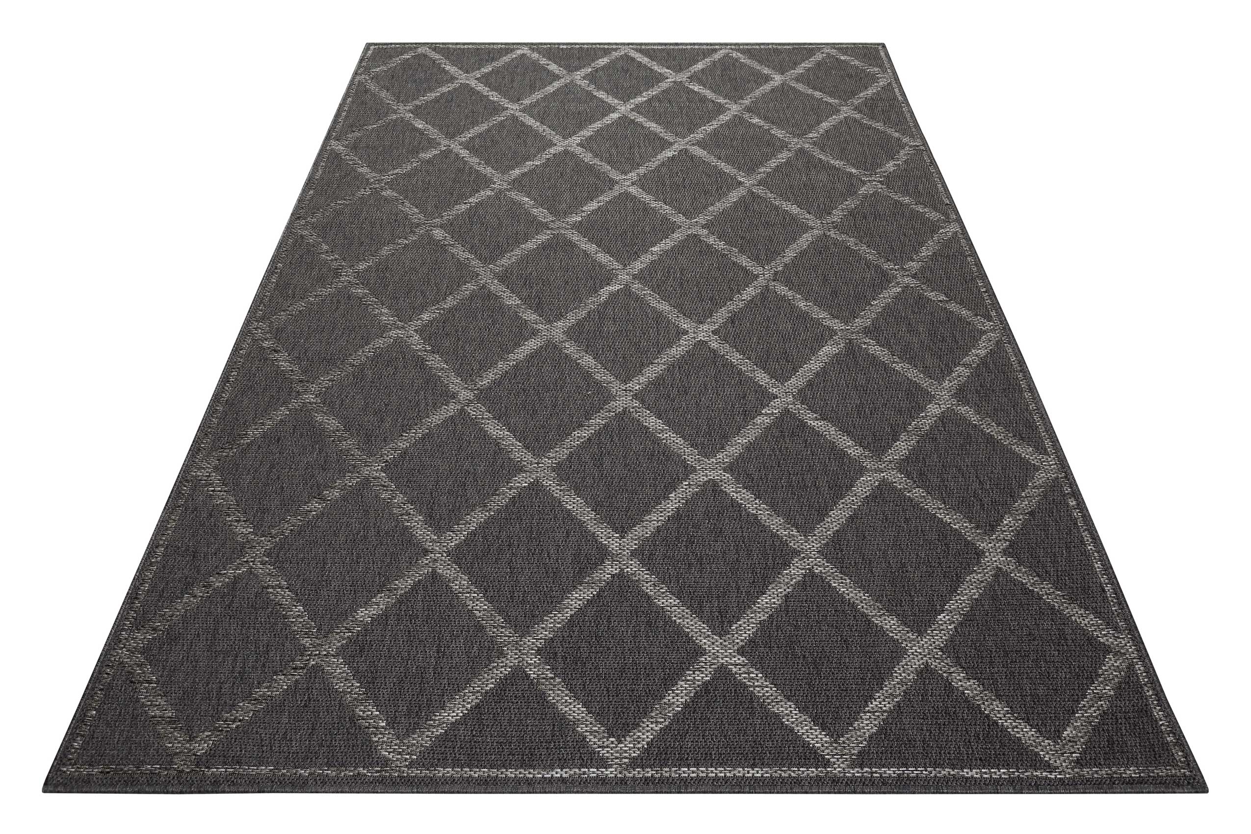 Esprit Teppich In & Outdoor Blau Grau 
