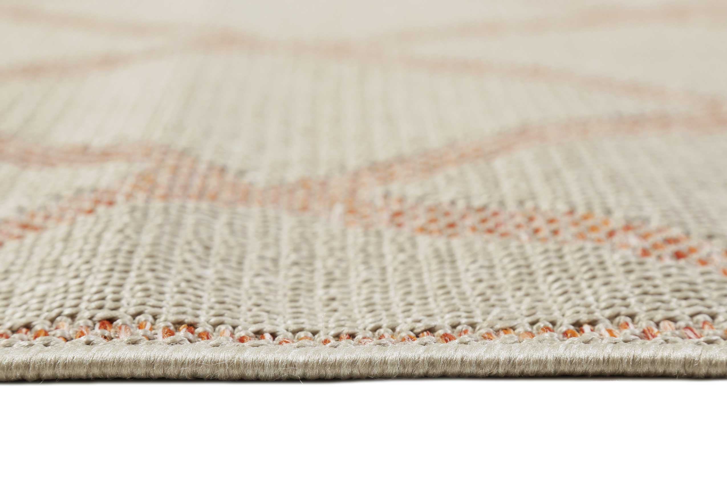 Esprit Teppich In & Outdoor Beige Orange Rot 