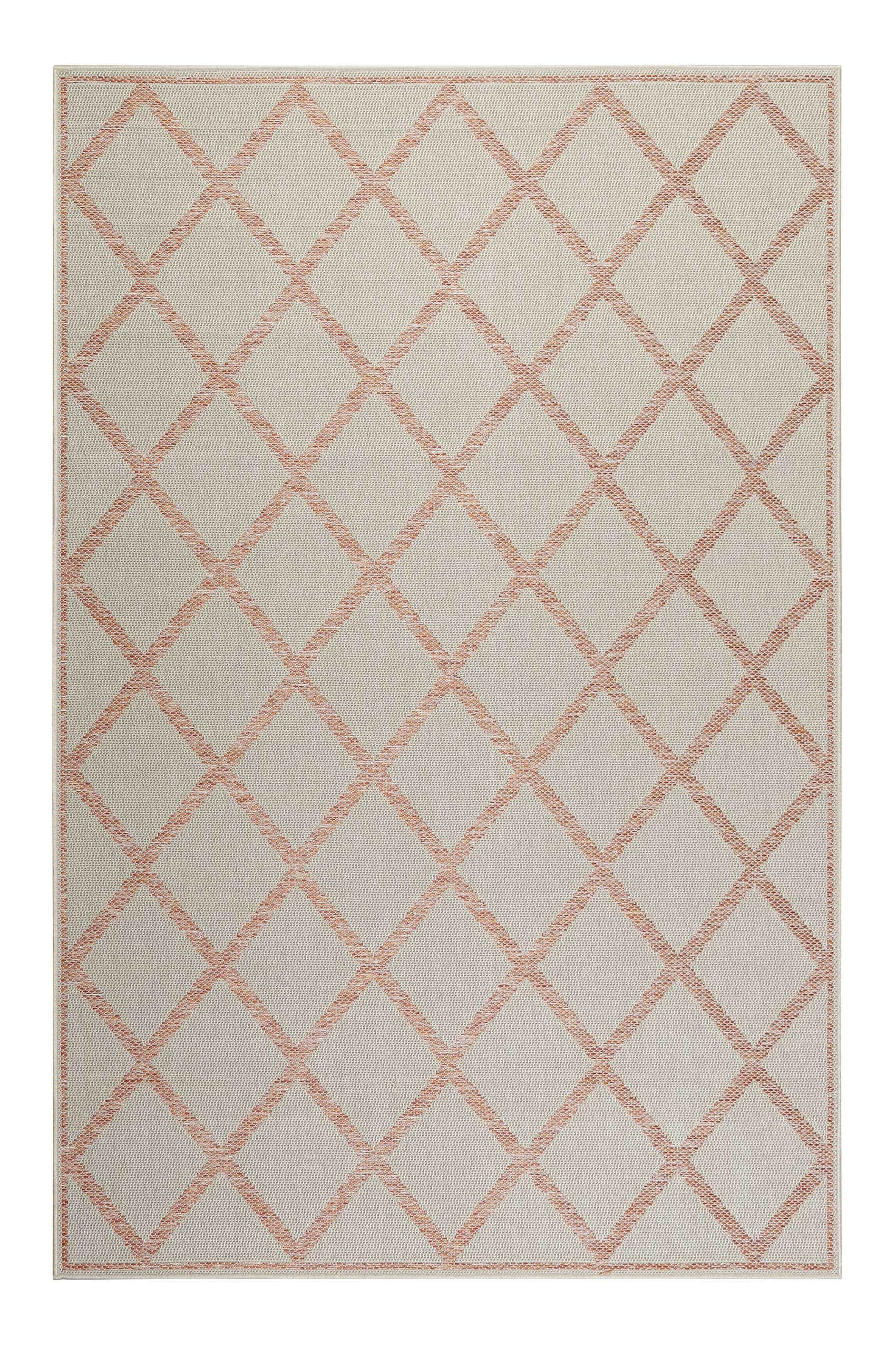 Esprit Teppich In & Outdoor Beige Orange Rot 