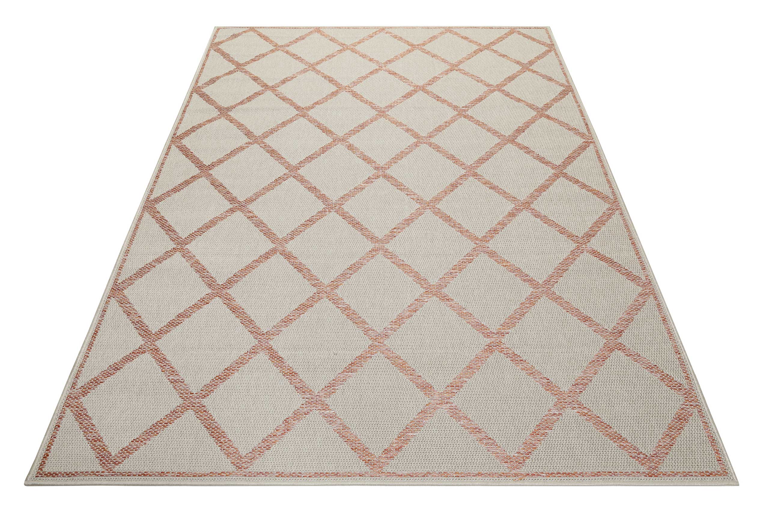 Esprit Teppich In & Outdoor Beige Orange Rot 