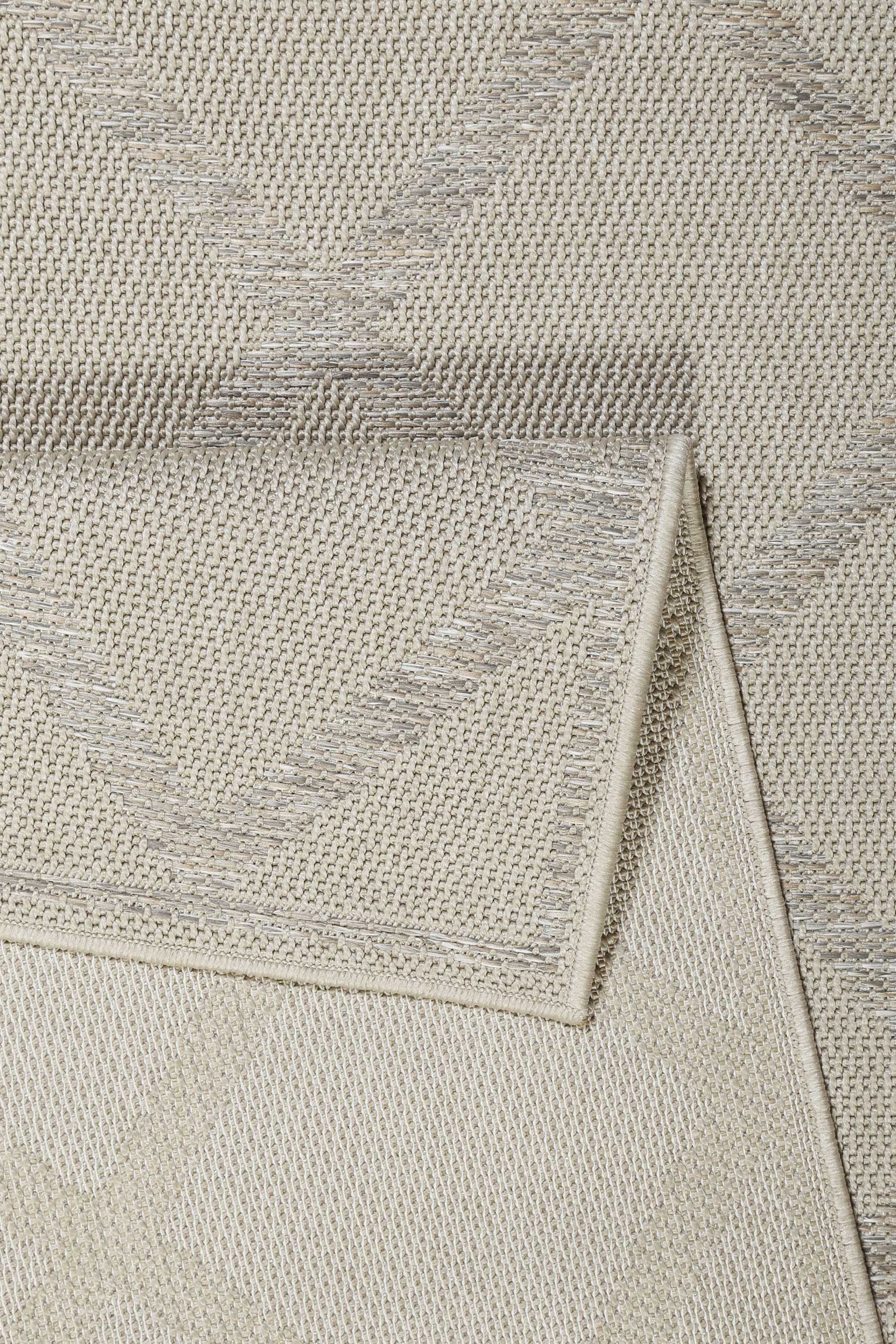 Esprit Teppich In & Outdoor Beige Grau 