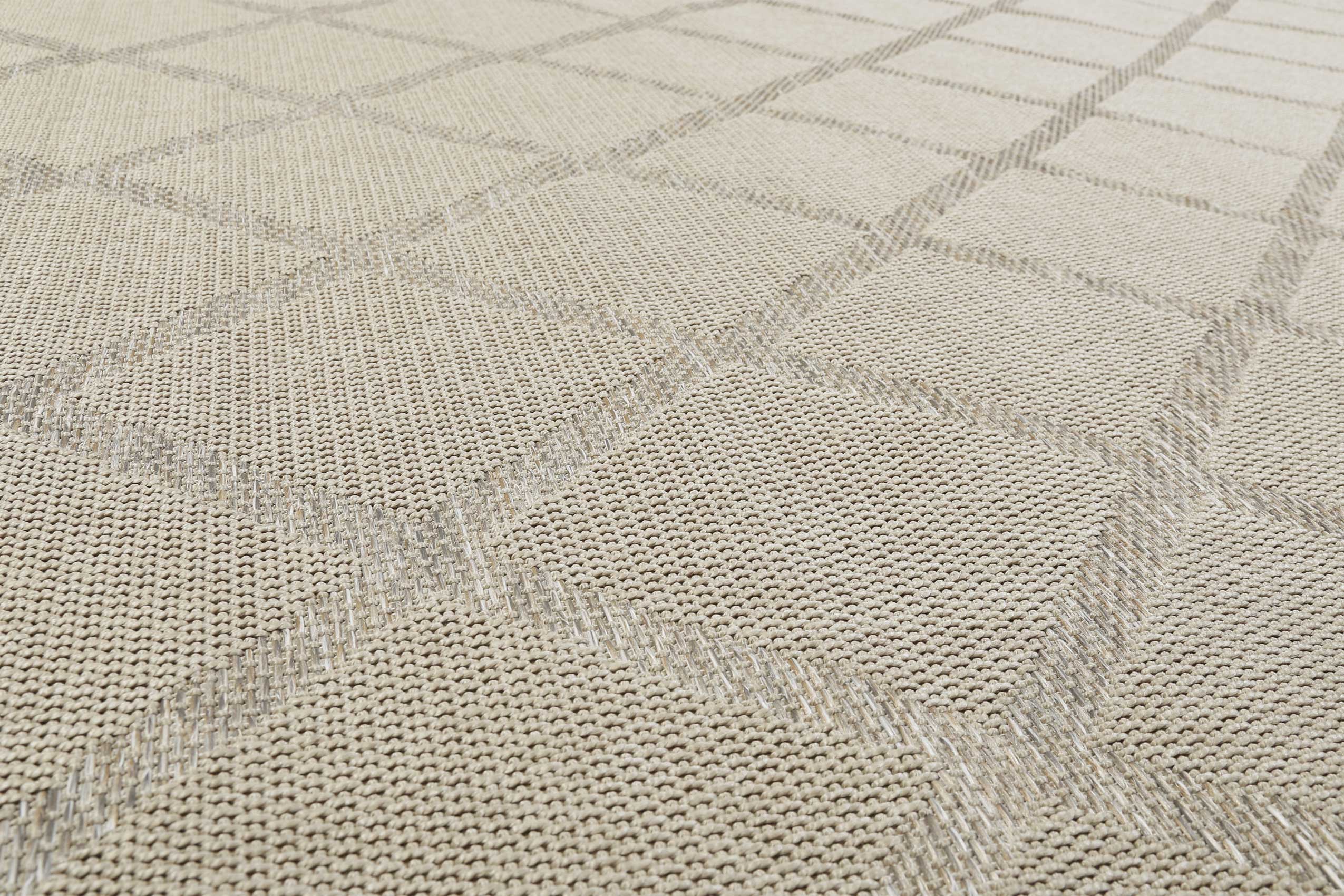 Esprit Teppich In & Outdoor Beige Grau 
