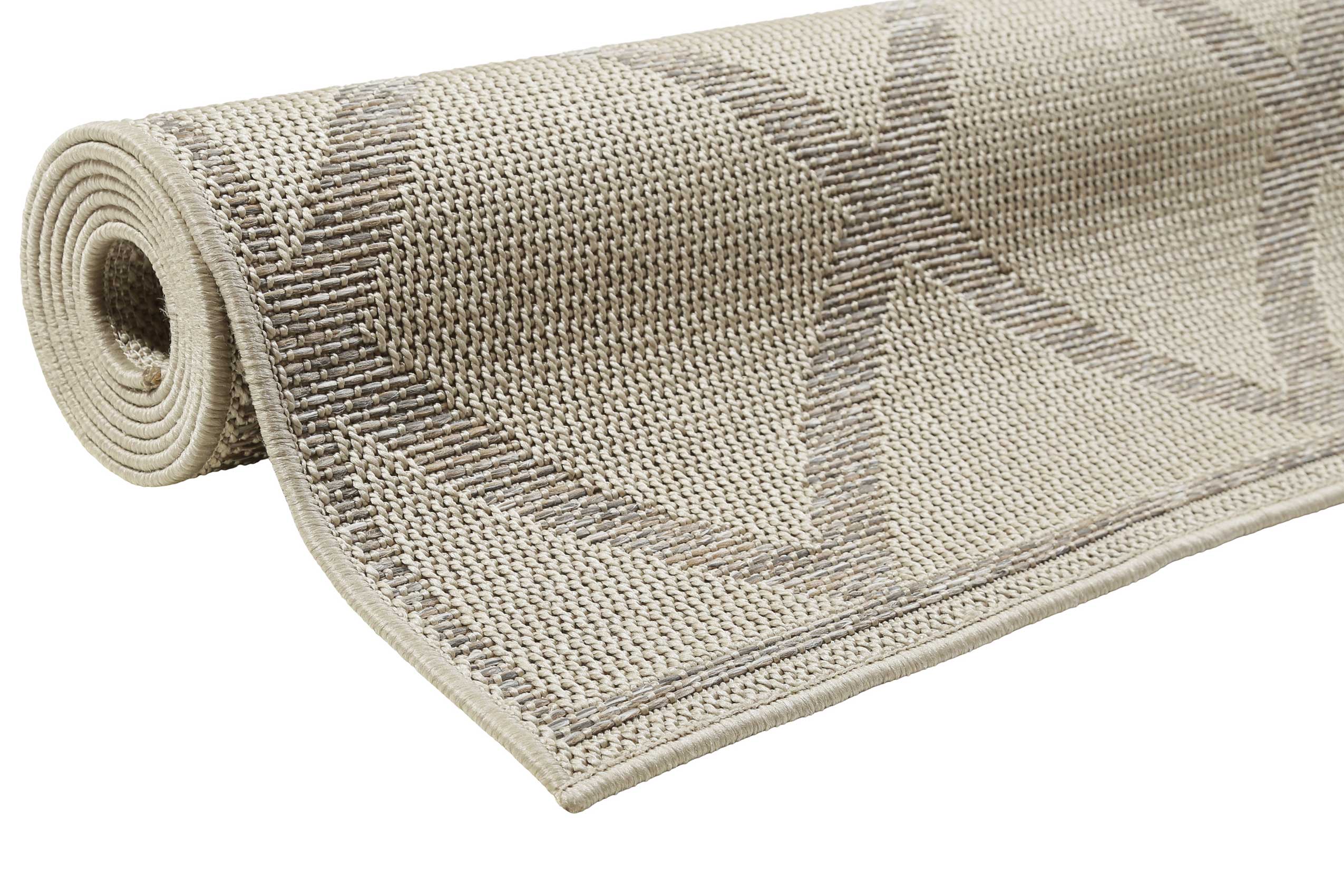 Esprit Teppich In & Outdoor Beige Grau 