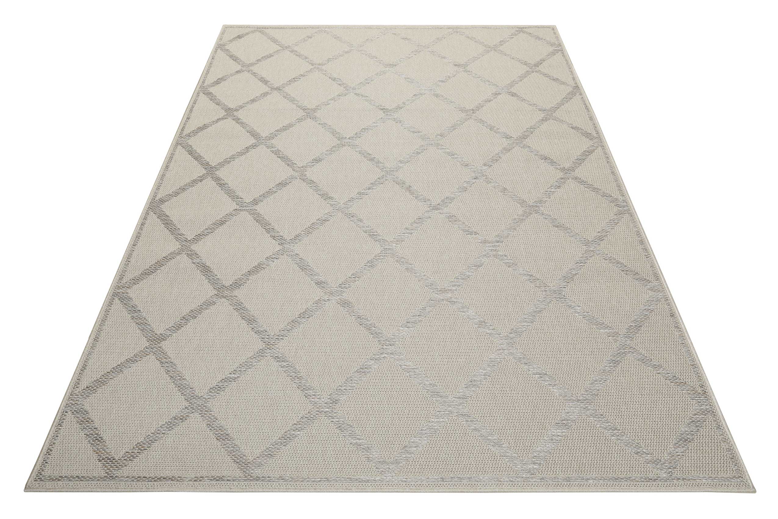 Esprit Teppich In & Outdoor Beige Grau 