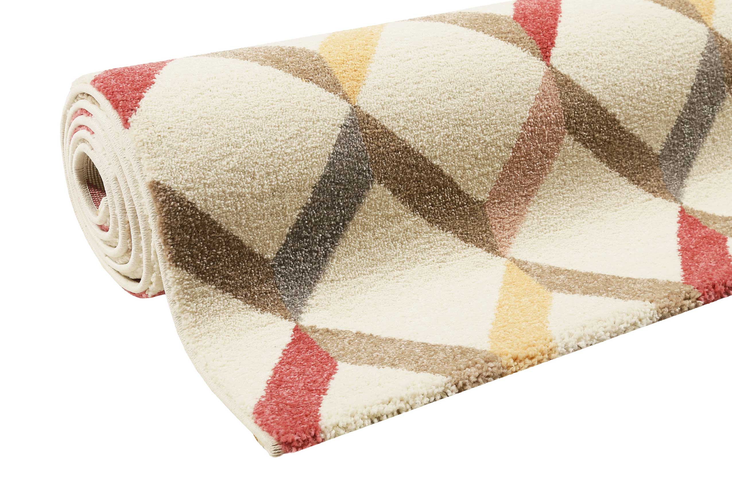 Esprit Teppich Creme Beige Bunt Kurzflor » Rica « - Ansicht 7