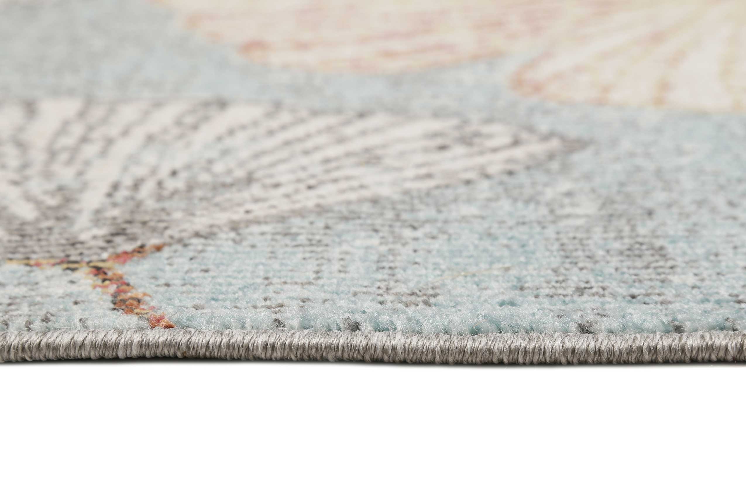 Esprit Teppich Blau Grau In & Outdoor 