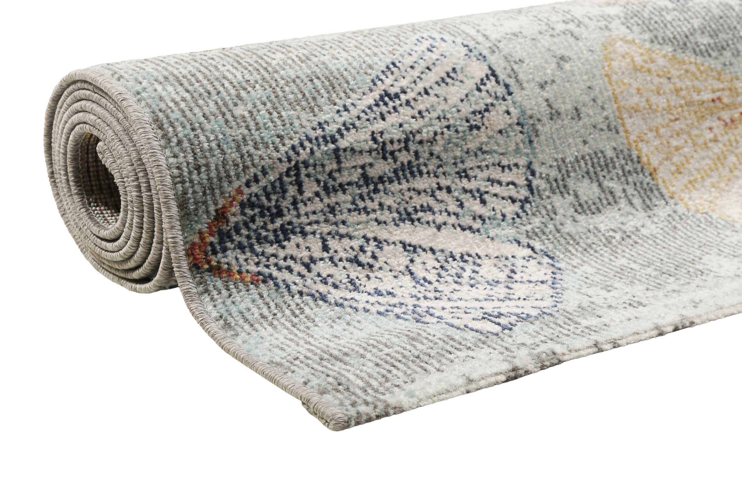 Esprit Teppich Blau Grau In & Outdoor 