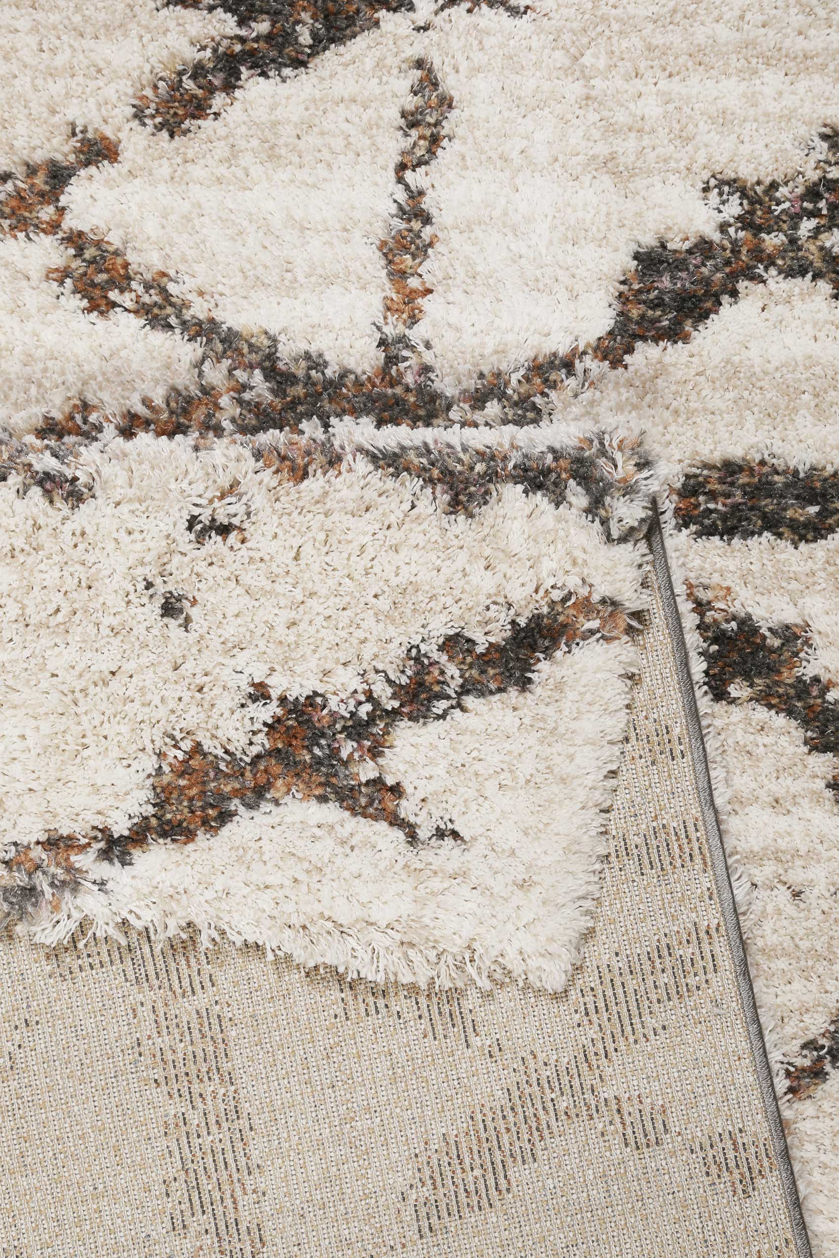 Esprit Teppich Creme Weiß Hochflor 