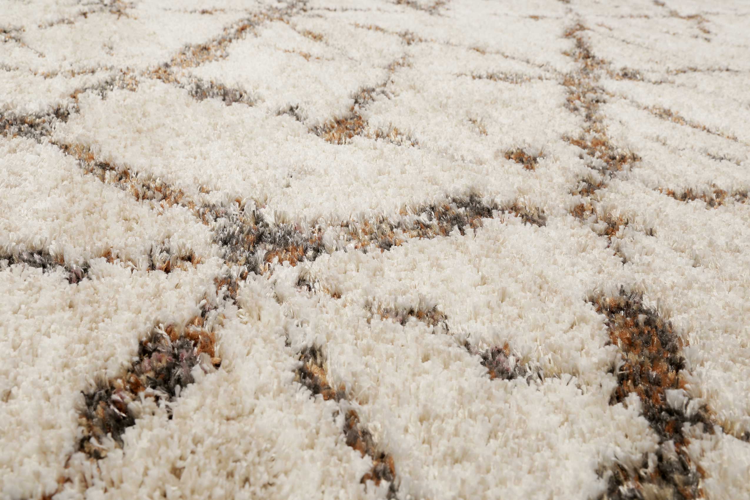 Esprit Teppich Creme Weiß Hochflor 