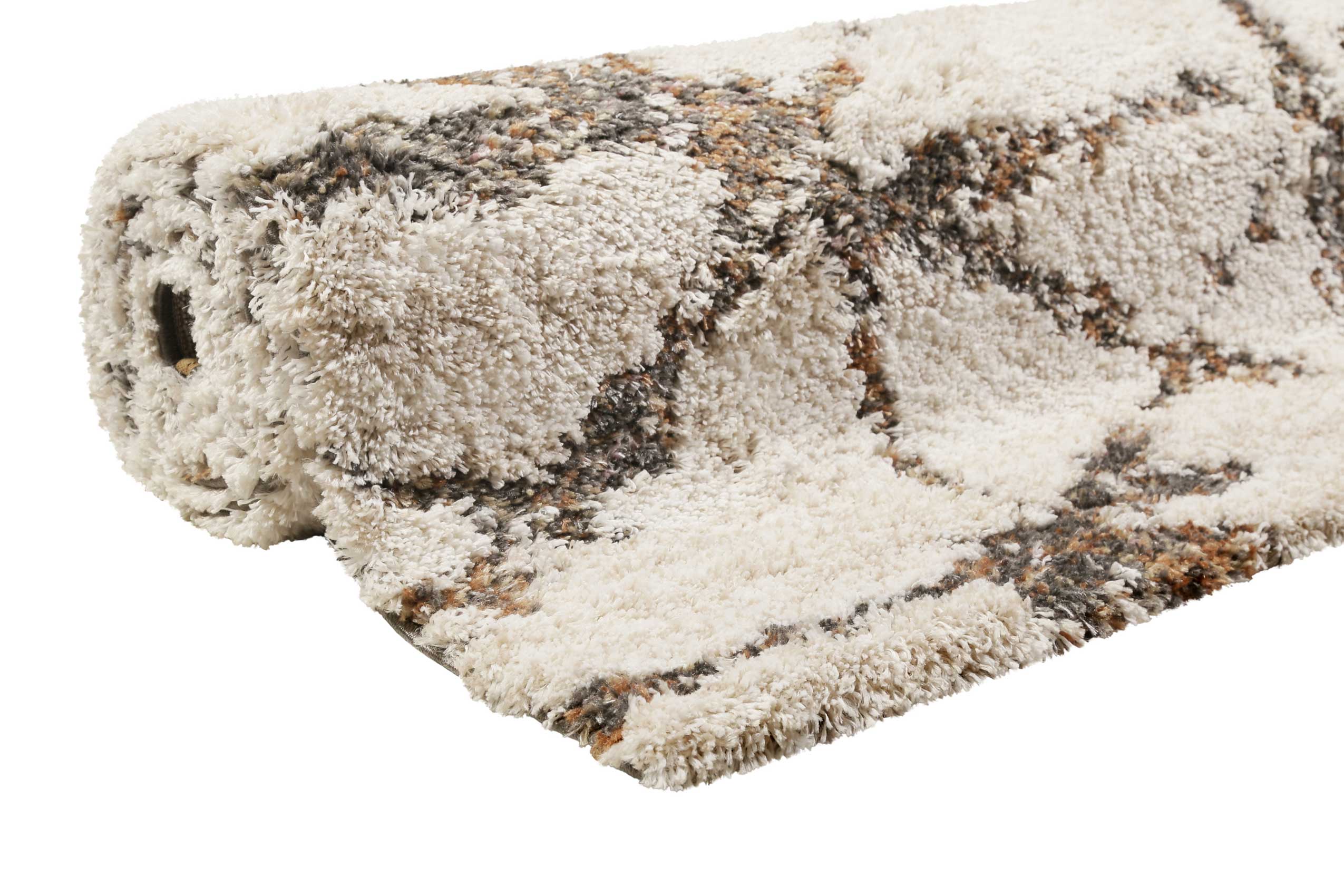 Esprit Teppich Creme Weiß Hochflor 