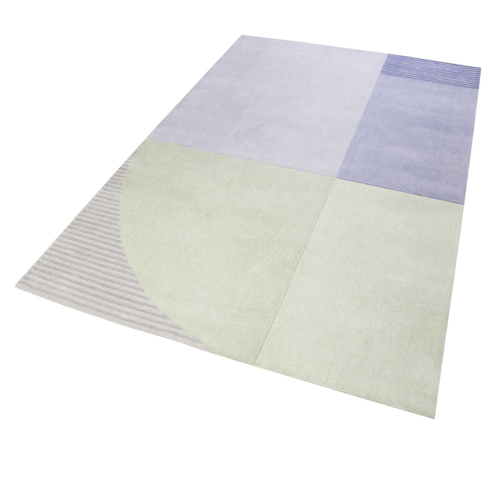 Esprit Teppich Blau Grün Kurzflor » Runway « - Ansicht 2