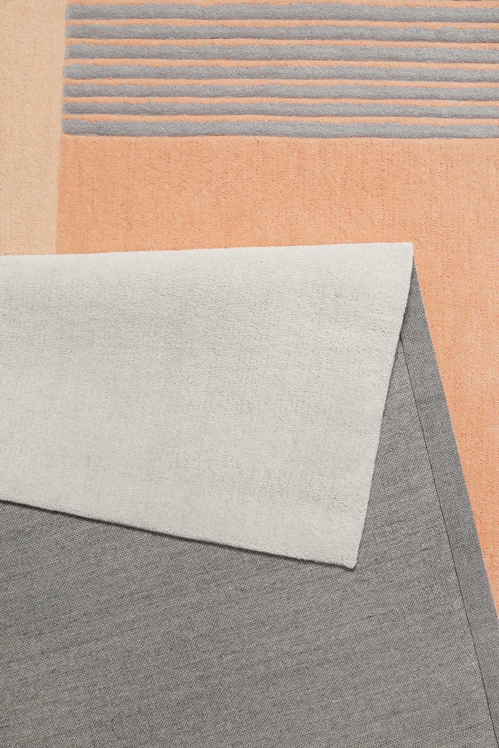 Esprit Teppich Lachs Grau Kurzflor » Runway « - Ansicht 3