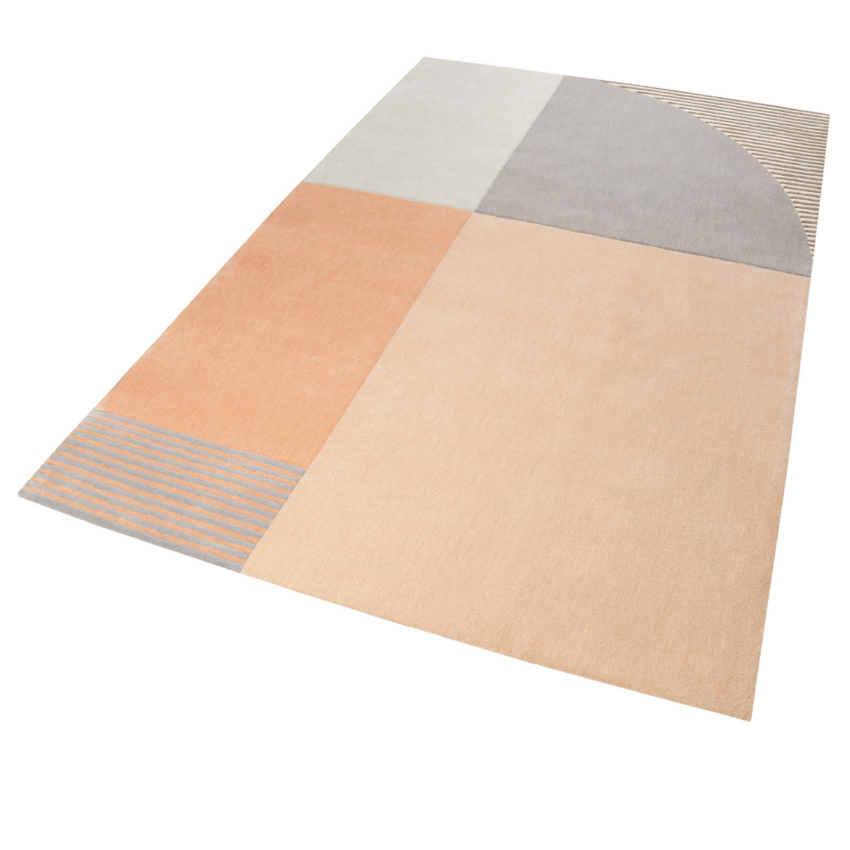 Esprit Teppich Lachs Grau Kurzflor » Runway « - Ansicht 2