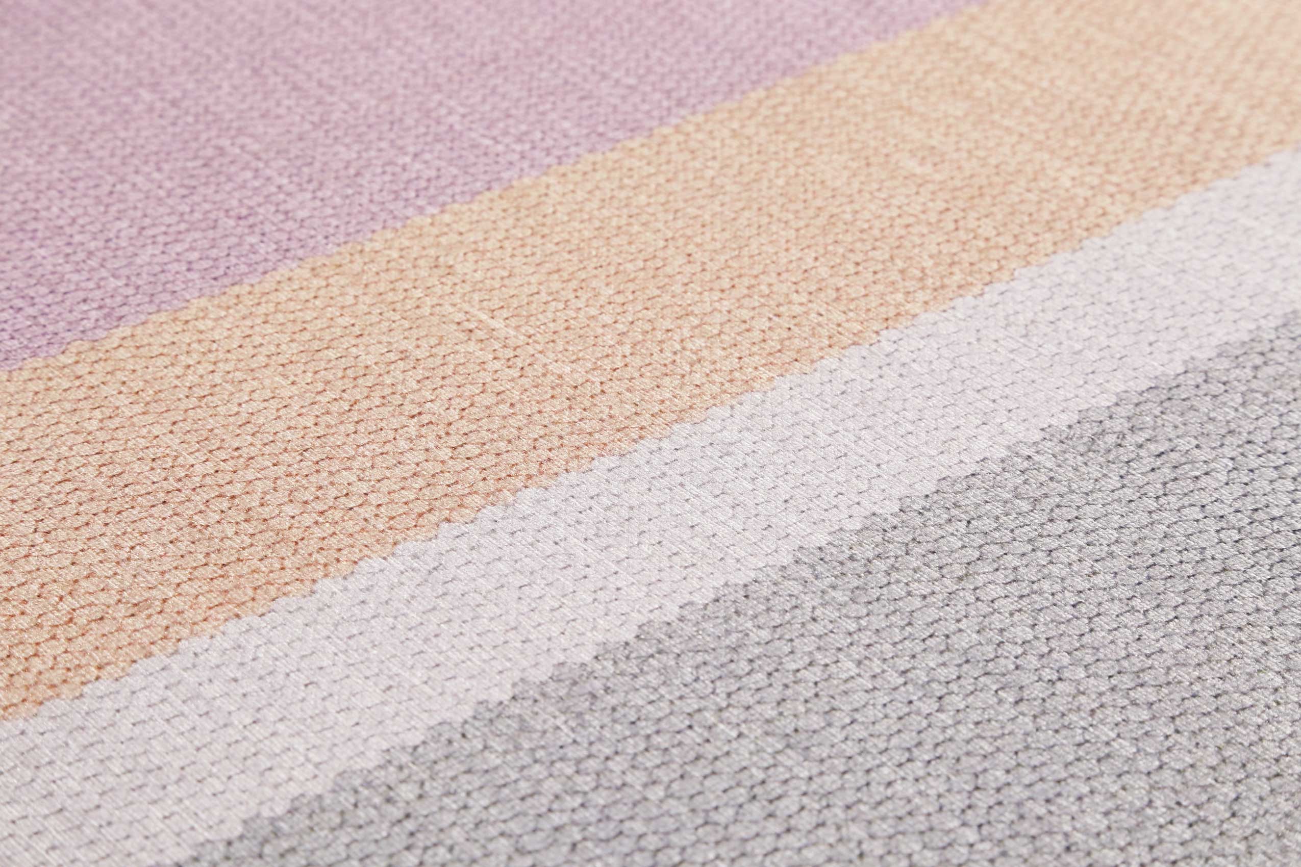 Esprit Teppich Rosa Grau 