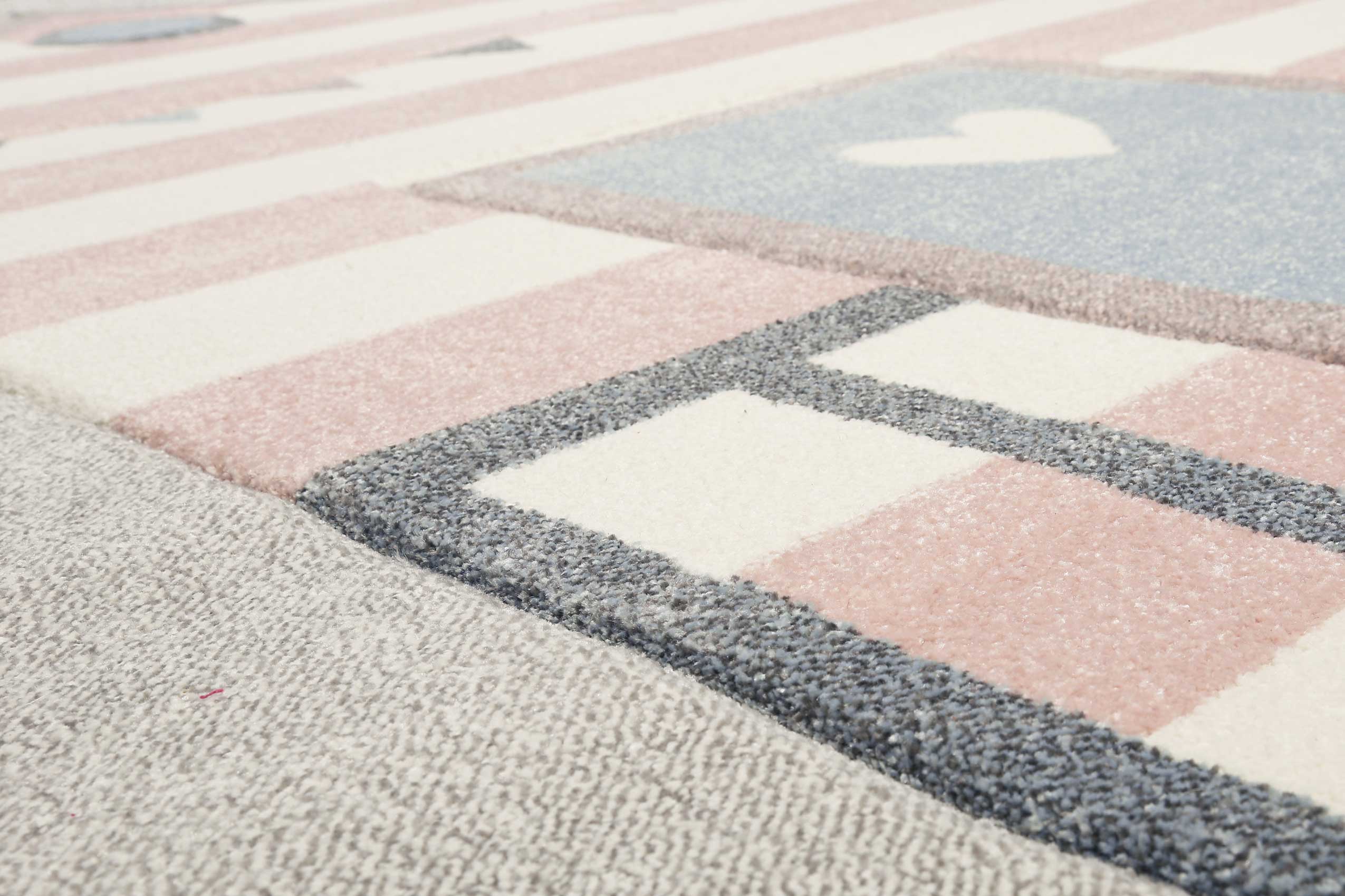 Esprit Kinderteppich Grau Rosa » Sea Castle « - Ansicht 5