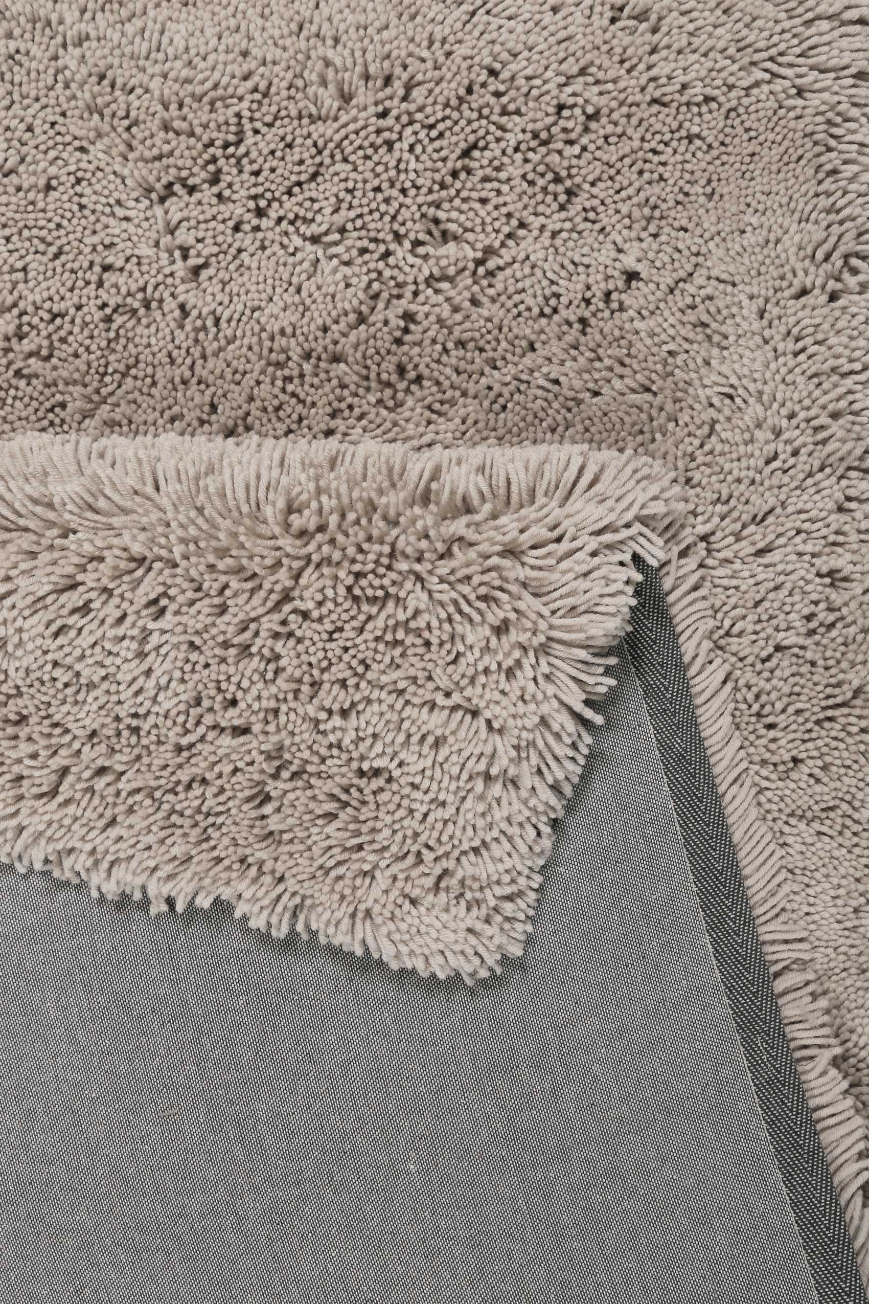 Esprit Wollteppich Shaggy Sand Beige Hochflor 