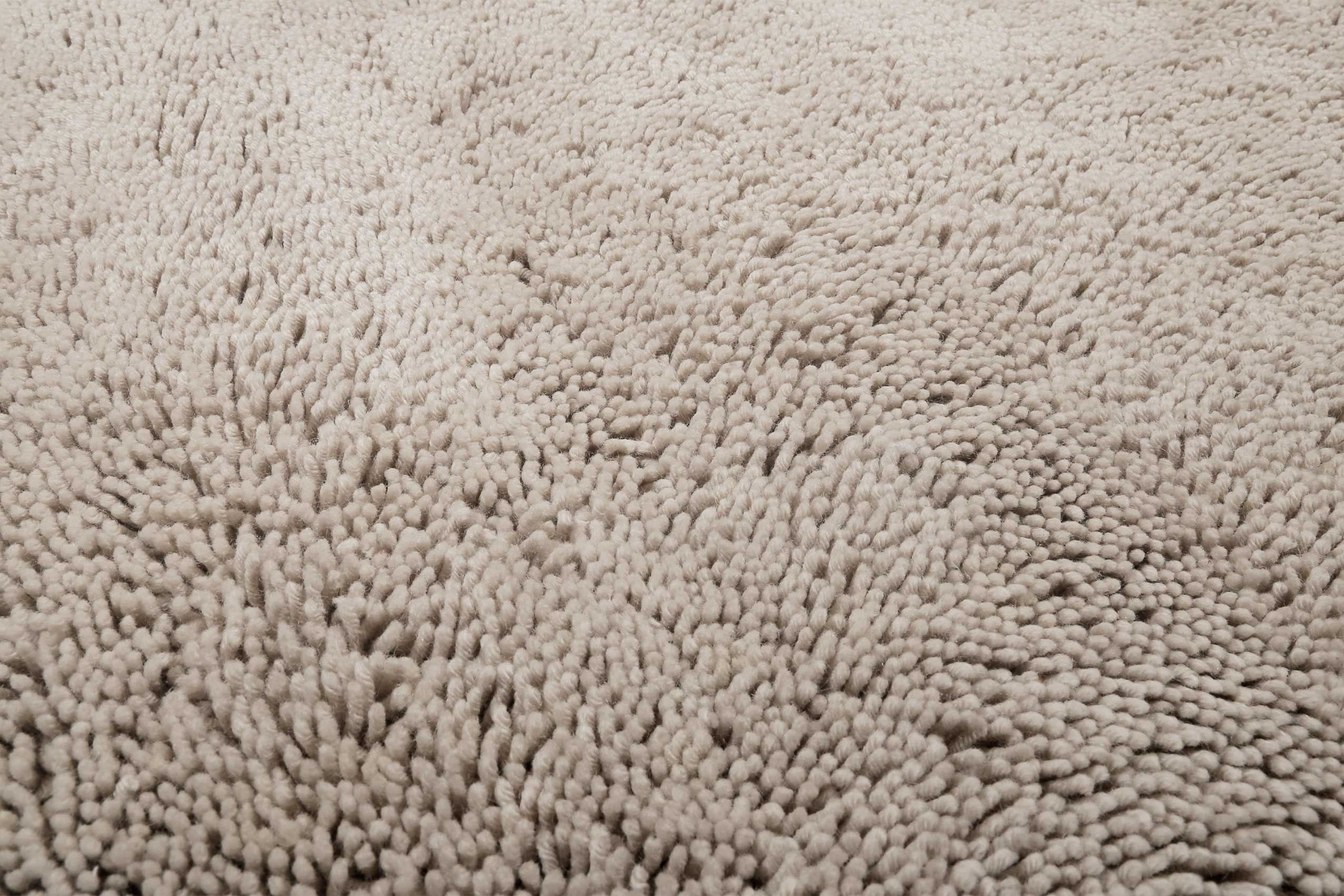 Esprit Wollteppich Shaggy Sand Beige Hochflor 