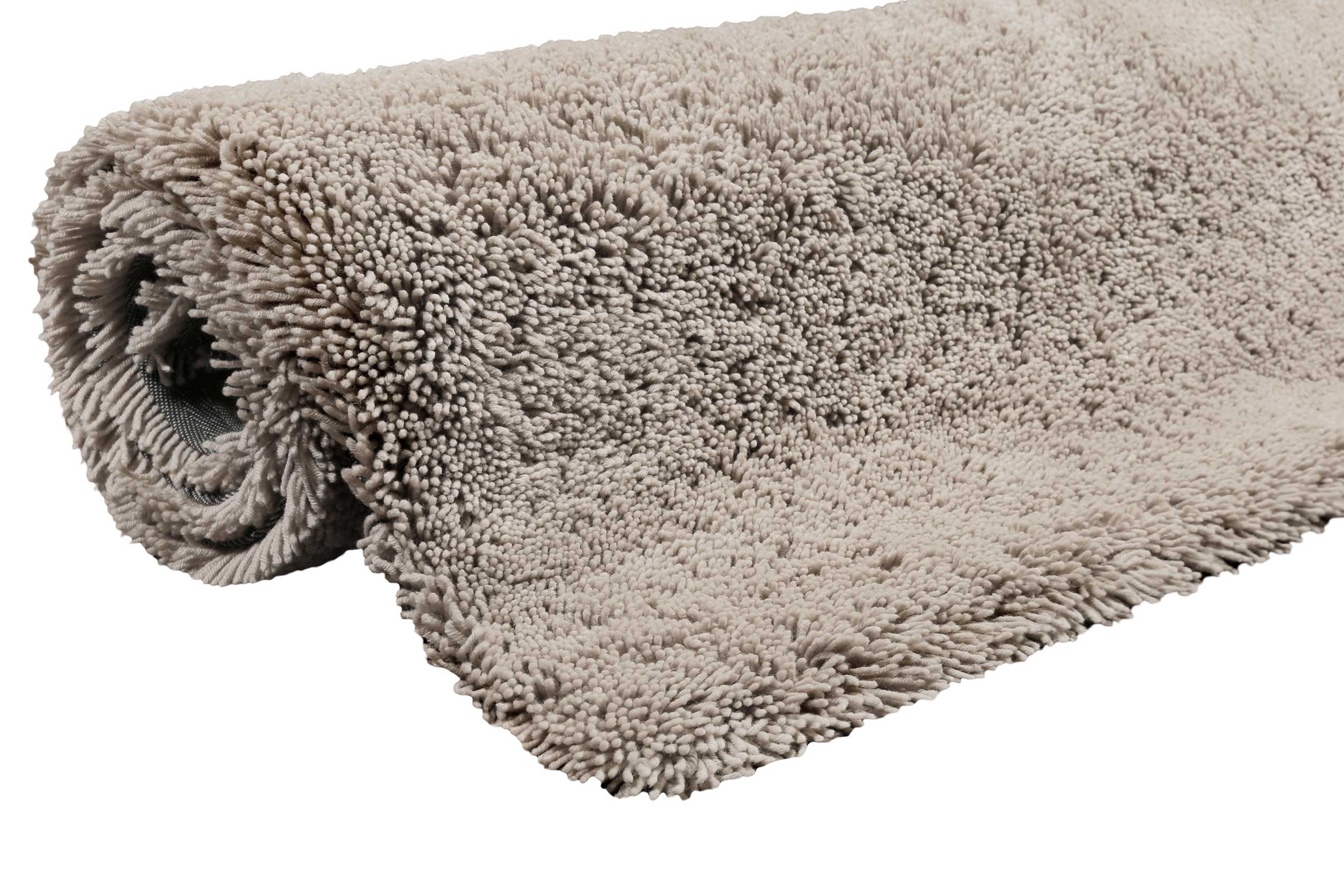 Esprit Wollteppich Shaggy Sand Beige Hochflor » Seattle Shag « –  Outlet-Teppiche