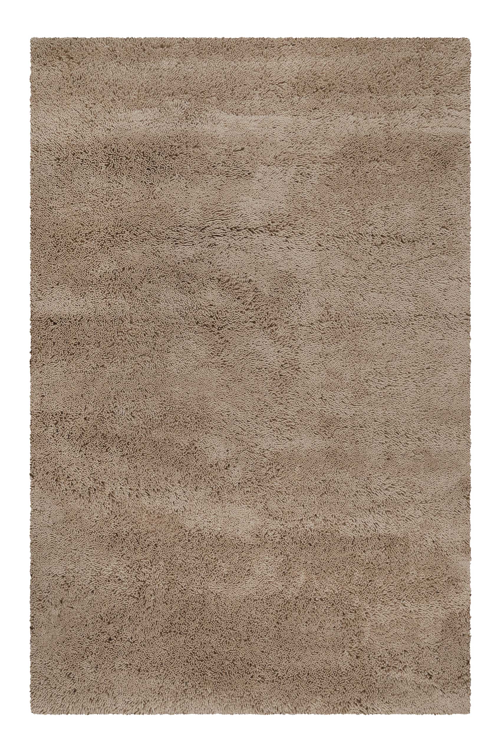 Esprit Wollteppich Shaggy Sand Beige Hochflor 
