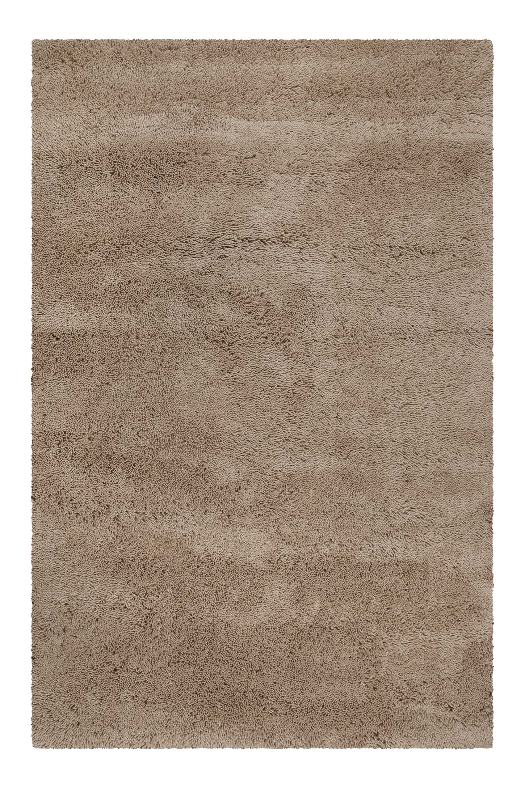 Esprit Wollteppich Shaggy Sand Beige Hochflor » Seattle Shag « –  Outlet-Teppiche