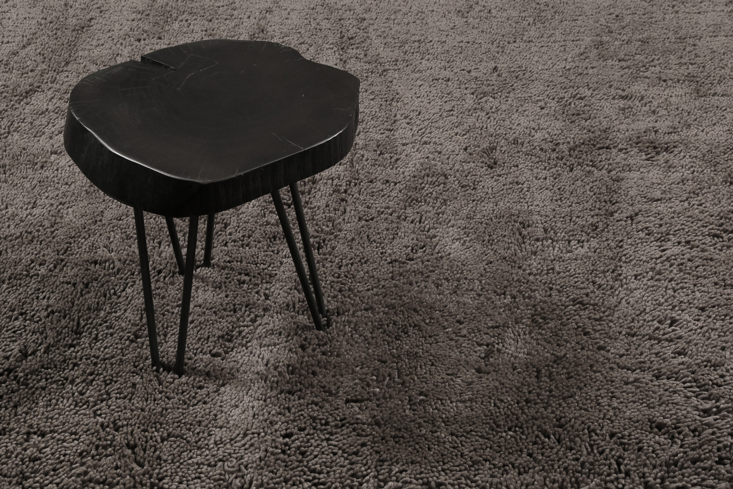 Esprit Wollteppich Shaggy Braun Hochflor 