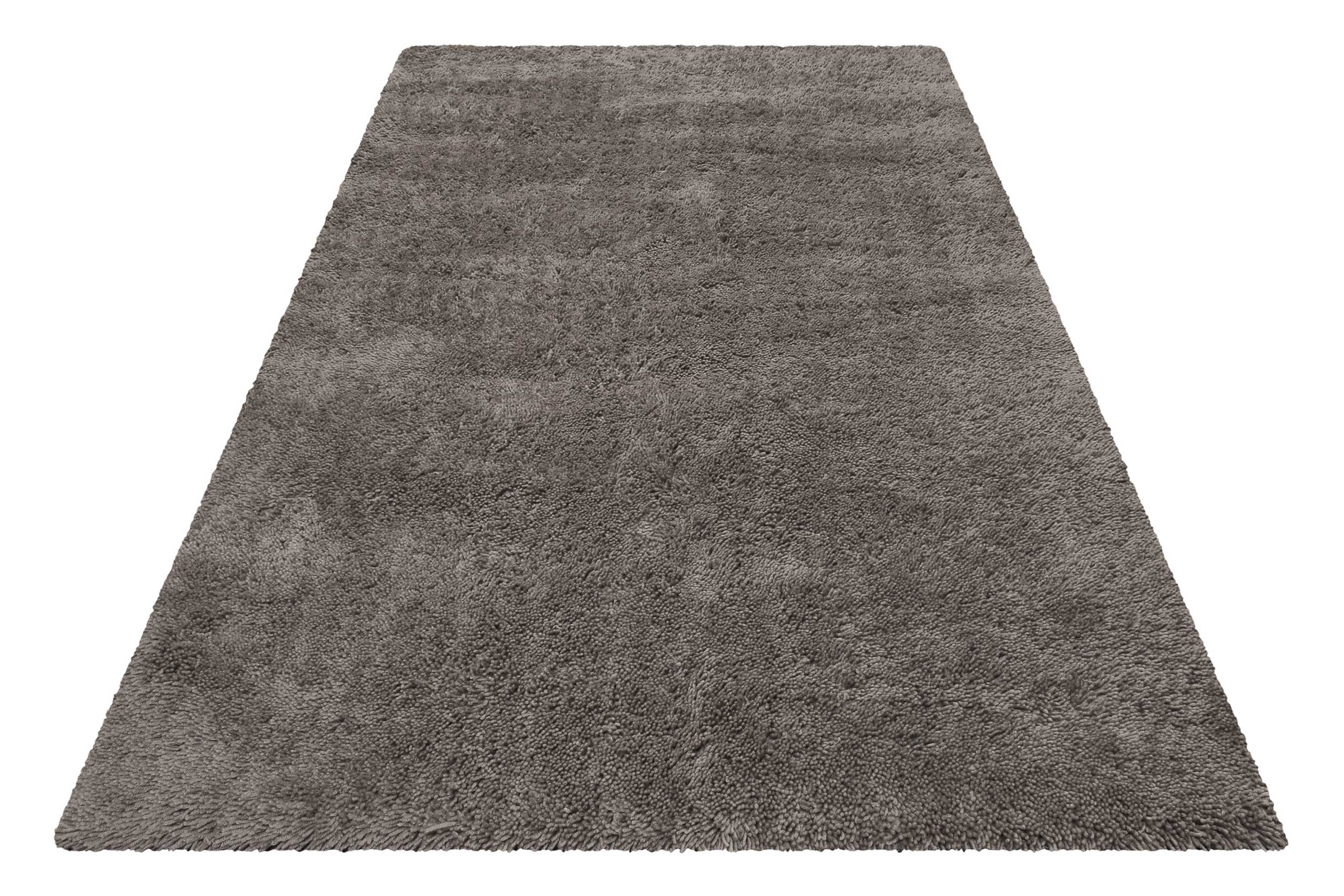 Esprit Wollteppich Shaggy Braun Hochflor 