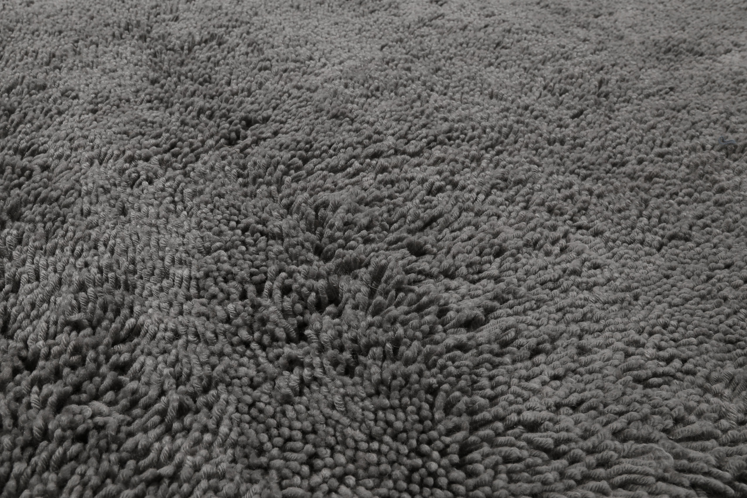 Esprit Wollteppich Shaggy Grau Hochflor 