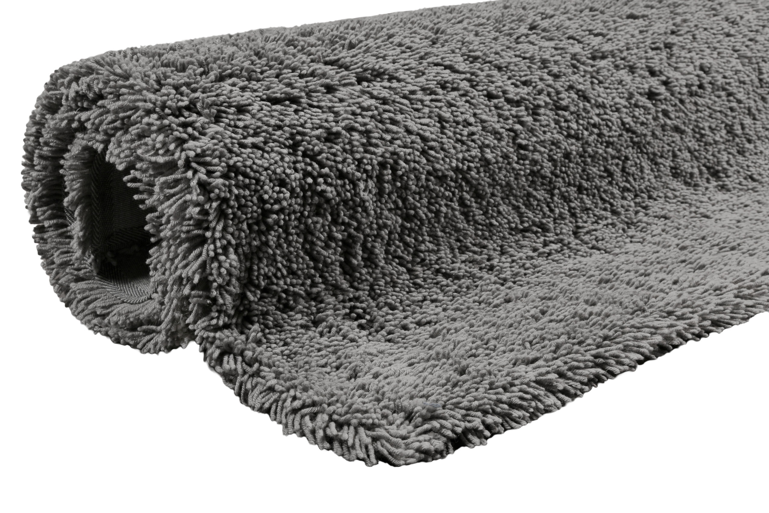 Esprit Wollteppich Shaggy Grau Hochflor 