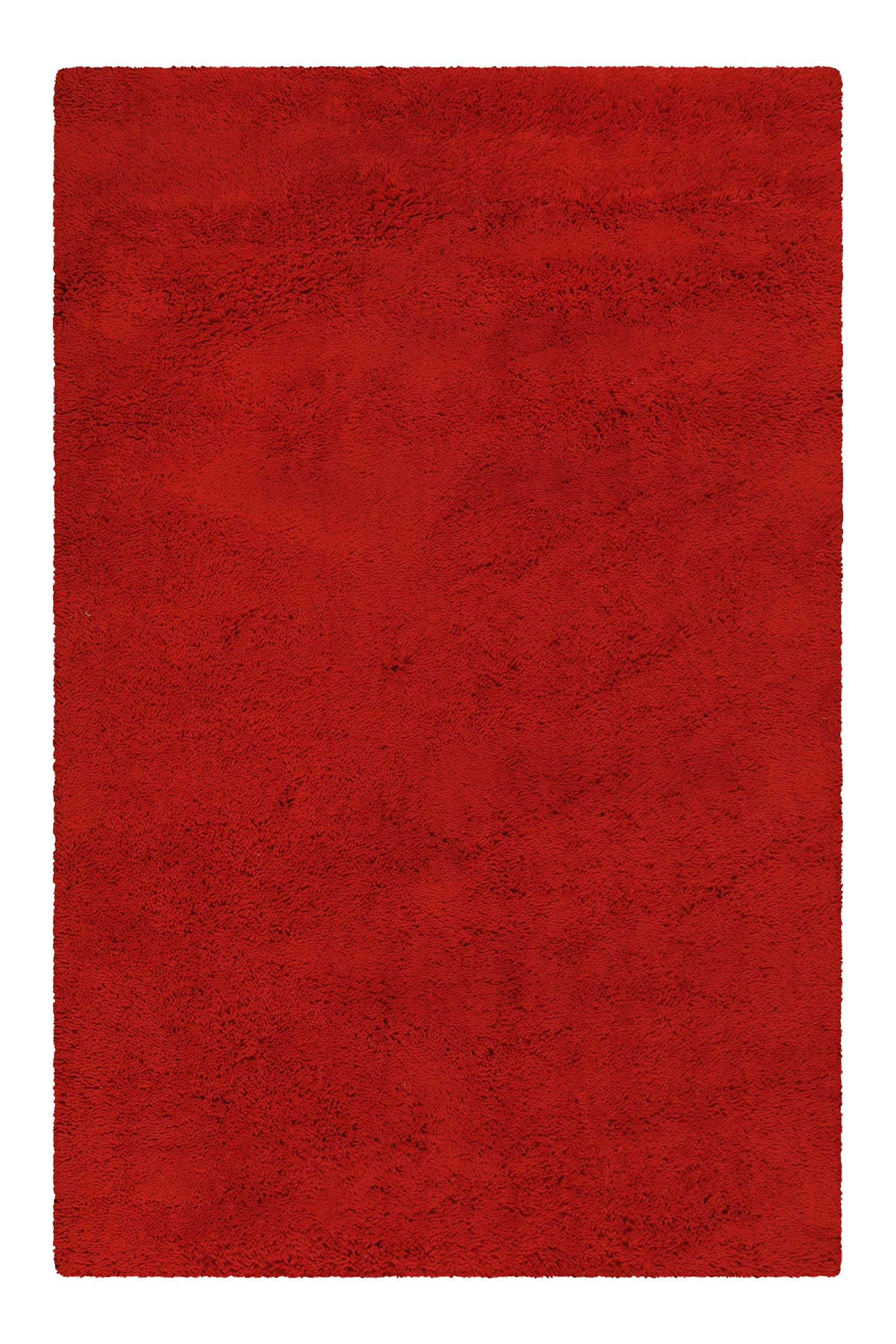 Esprit Wollteppich Shaggy Rot Hochflor 