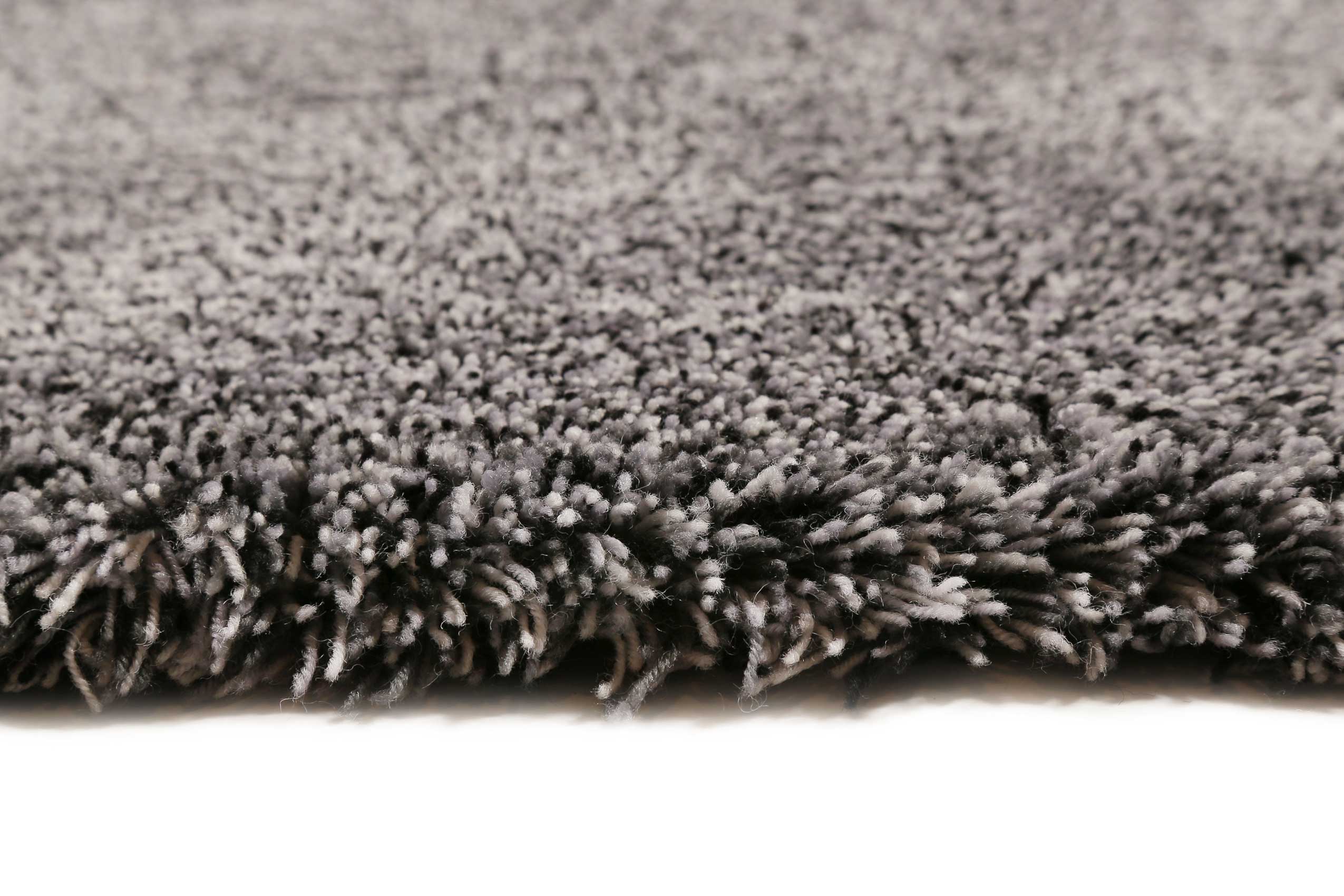 Esprit Wollteppich Grau meliert Hochflor 