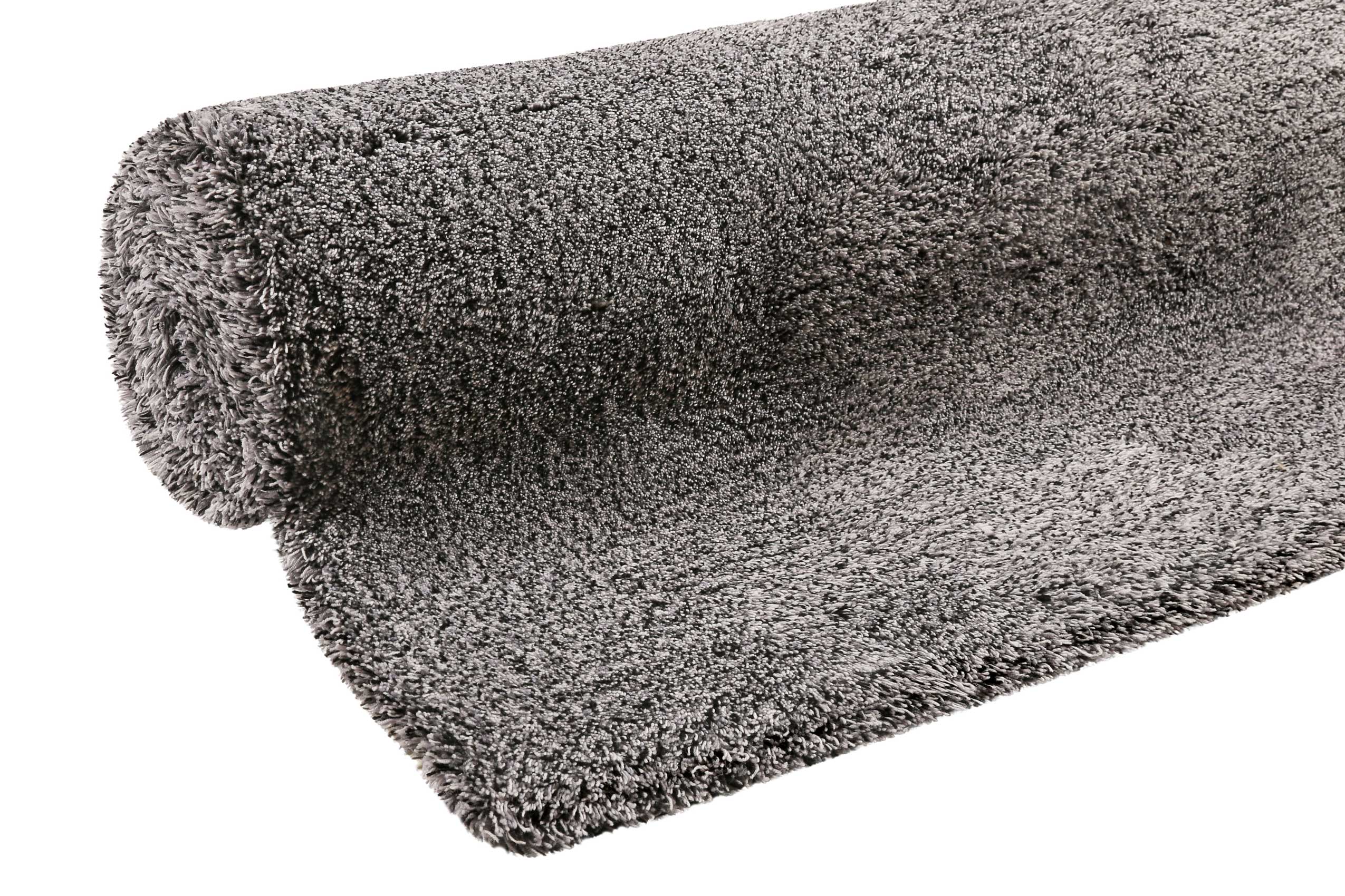 Esprit Wollteppich Grau meliert Hochflor 