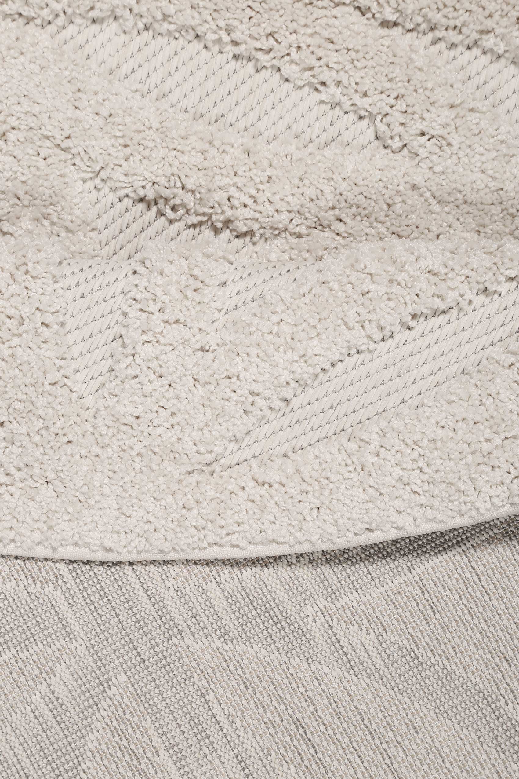Esprit Teppich In- und Outdoor Rund Creme Beige 