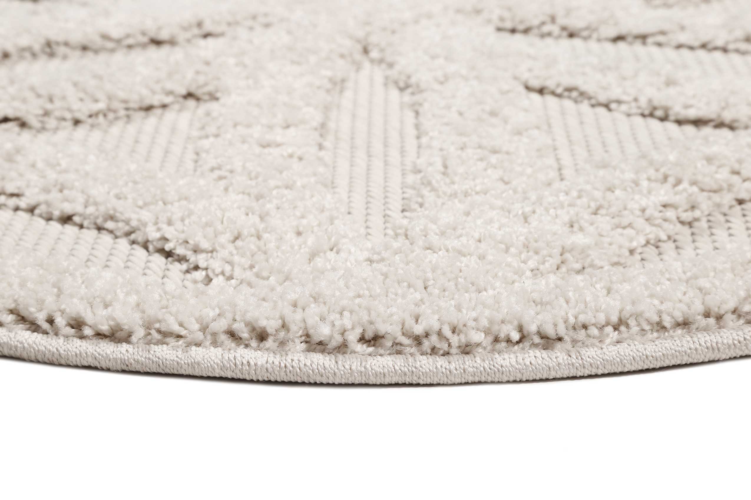 Esprit Teppich In- und Outdoor Rund Creme Beige » Shake « - Ansicht 4