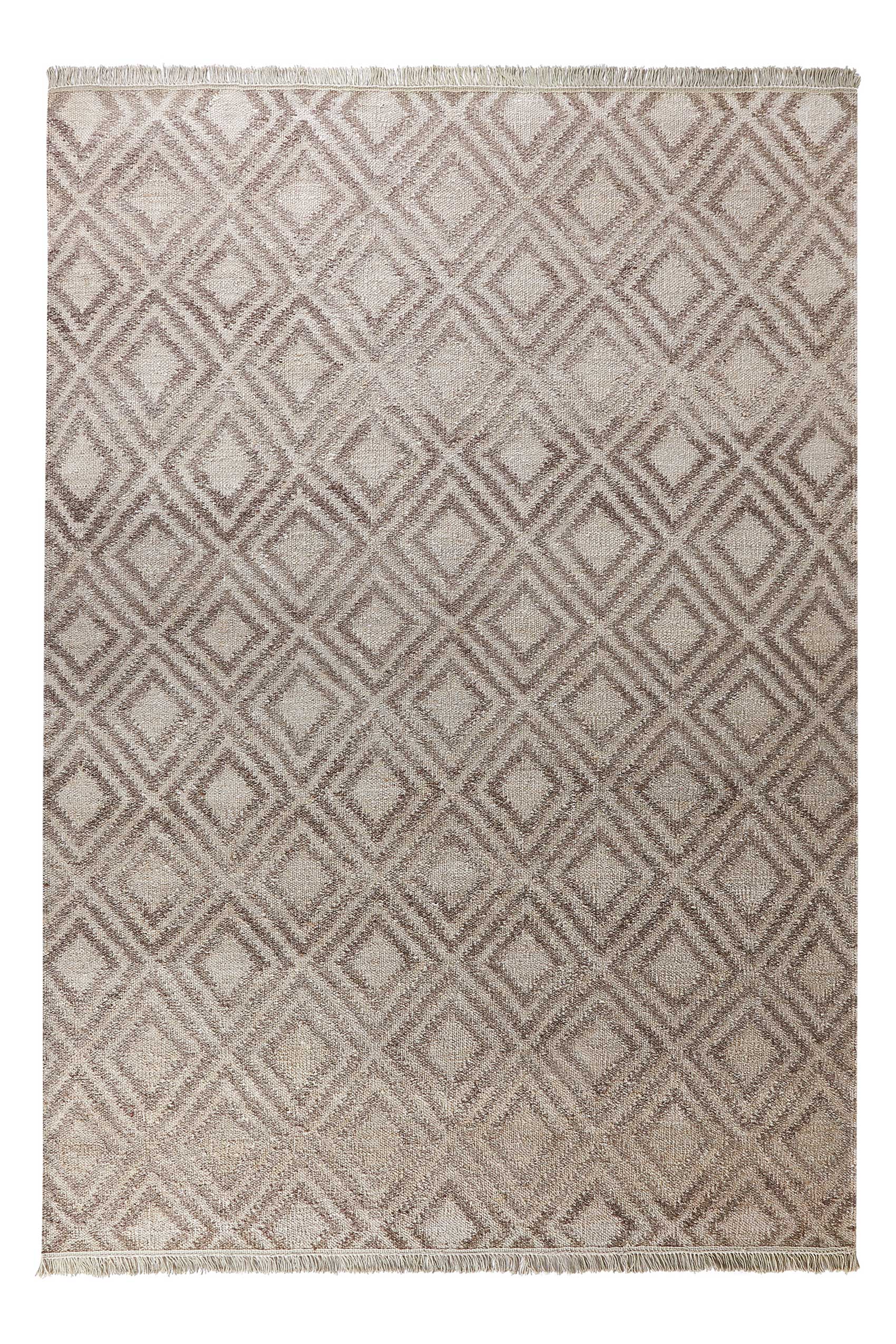 Esprit Kelim Teppich Beige Braun 