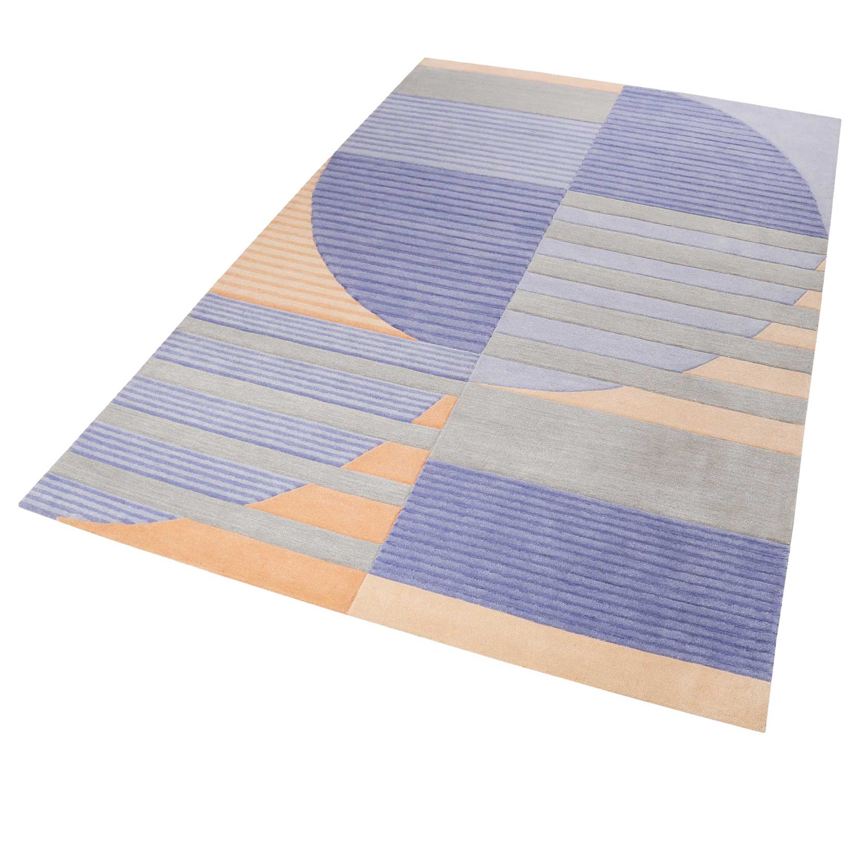 Esprit Teppich Blau Kurzflor » Skybase « - Ansicht 2