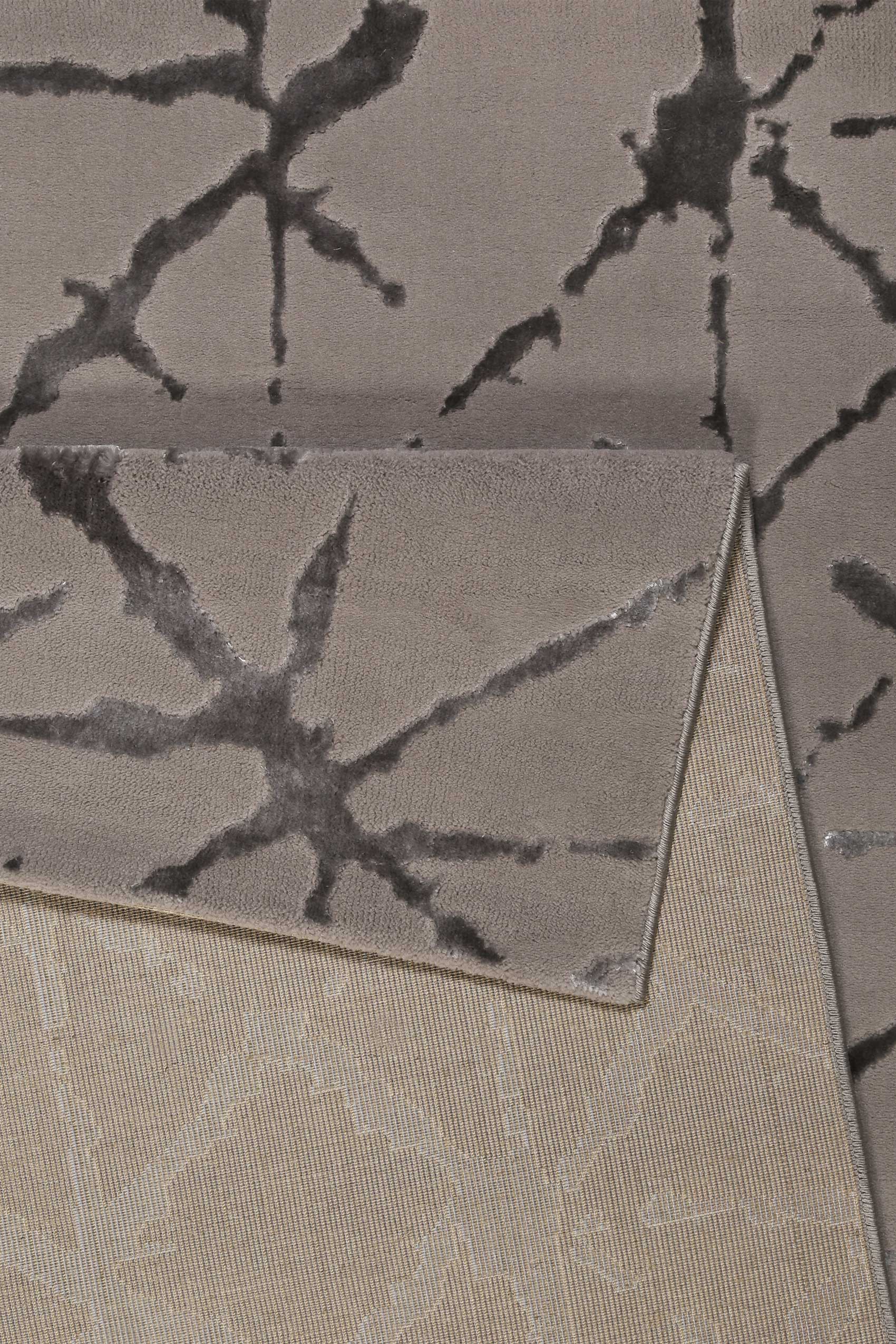Esprit Teppich Taupe Grau Kurzflor » Solveig « - Ansicht 3