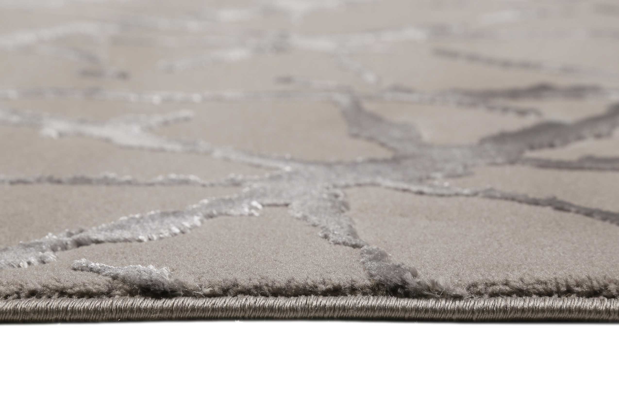Esprit Teppich Taupe Grau Kurzflor » Solveig « - Ansicht 4