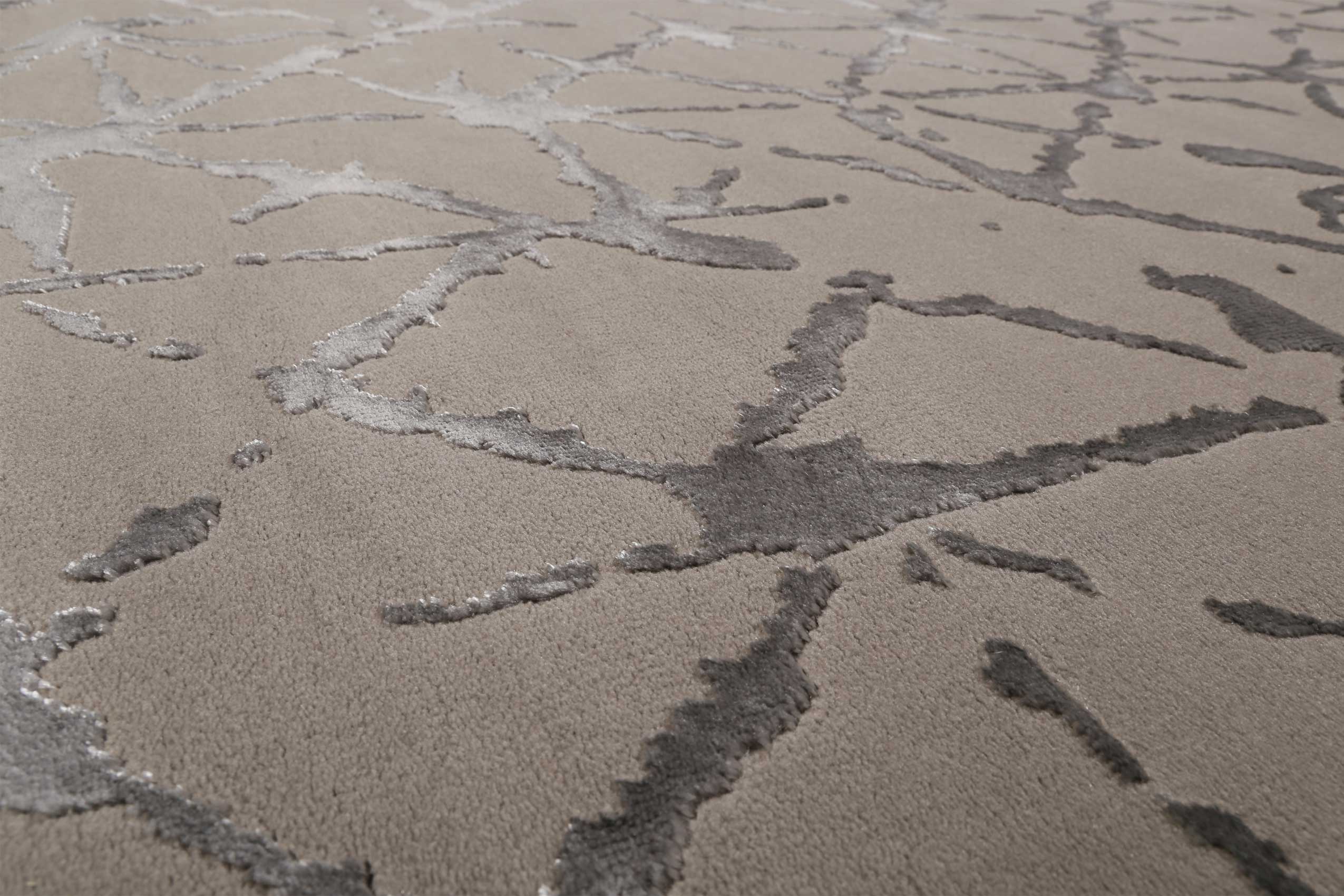 Esprit Teppich Taupe Grau Kurzflor » Solveig « - Ansicht 5